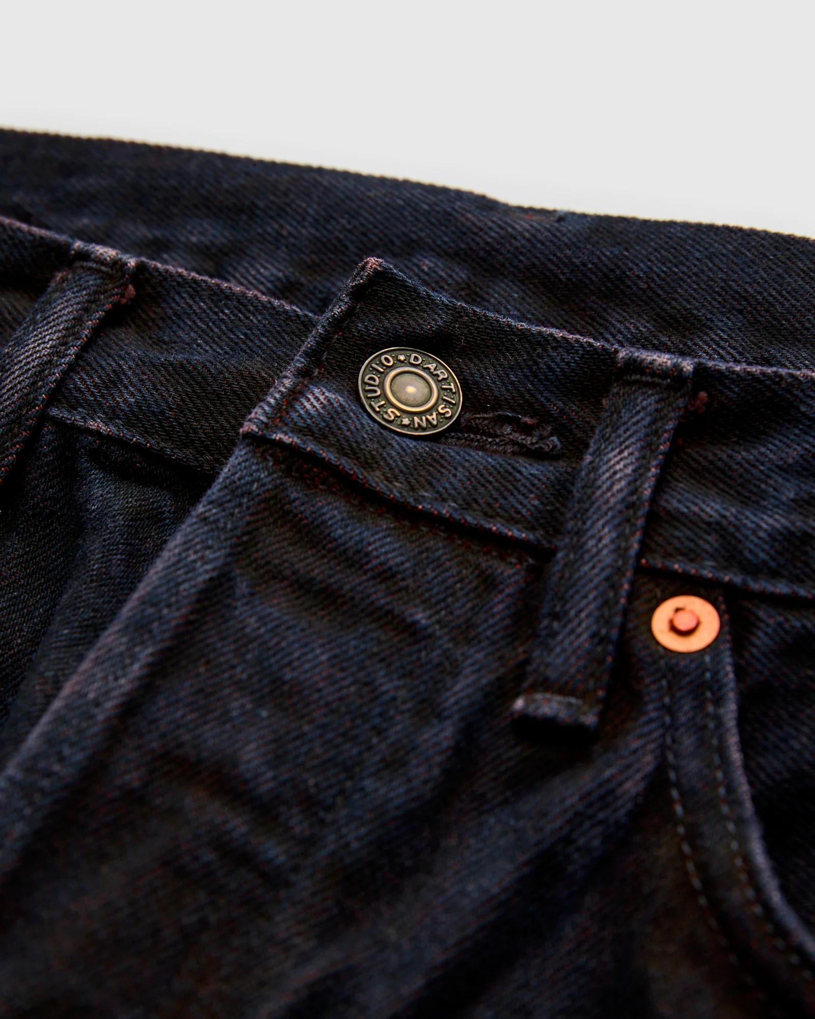 D1908S "Bengala" 14oz Natural Dye Selvedge Denim - Relaxed Tapered Fit - Image 6