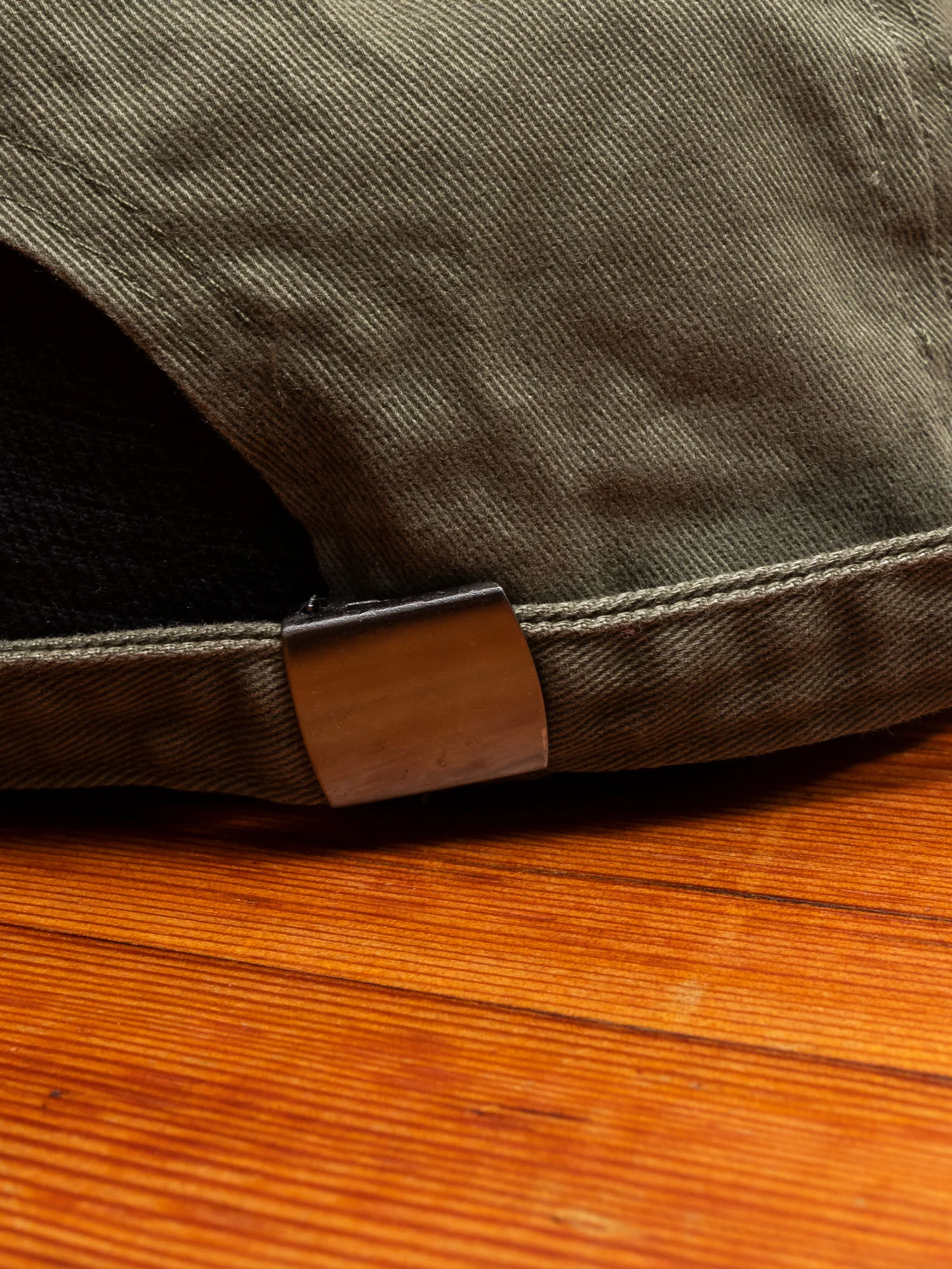 Dad Hat in Washed Olive - Image 4