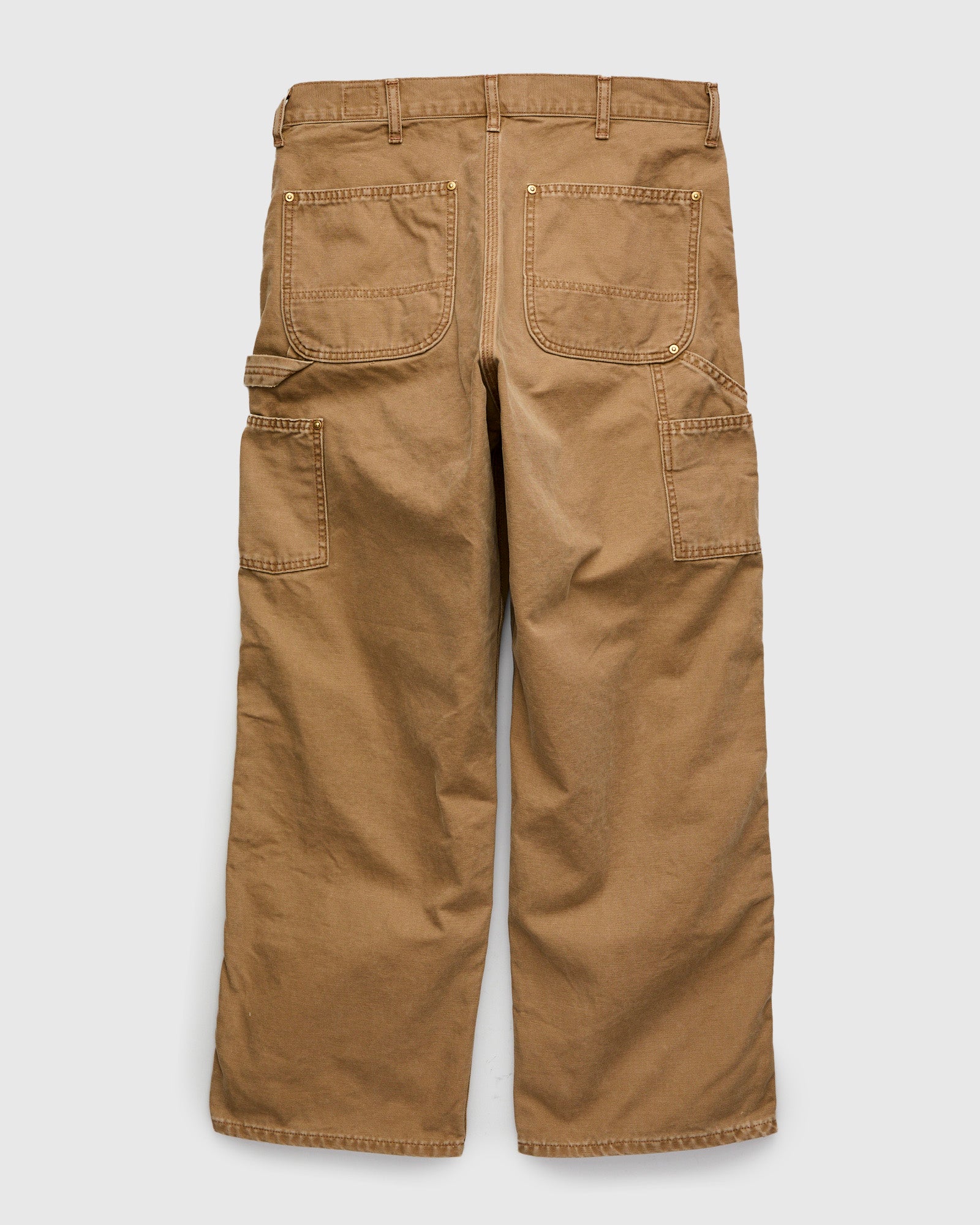 Dad's Fit Painter Pants in Brown - Image 2