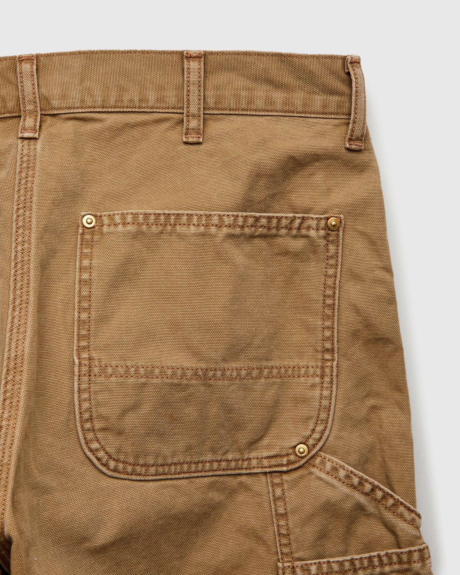 Dad's Fit Painter Pants in Brown - Image 3