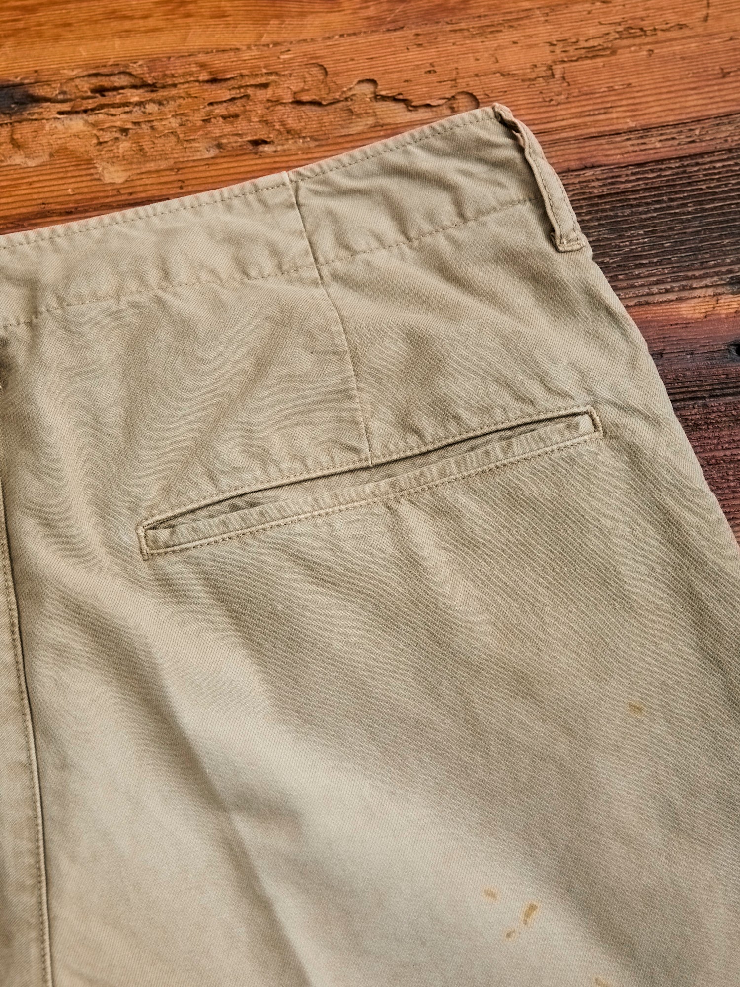 Damaged Field Chino Pants in Beige - Image 12