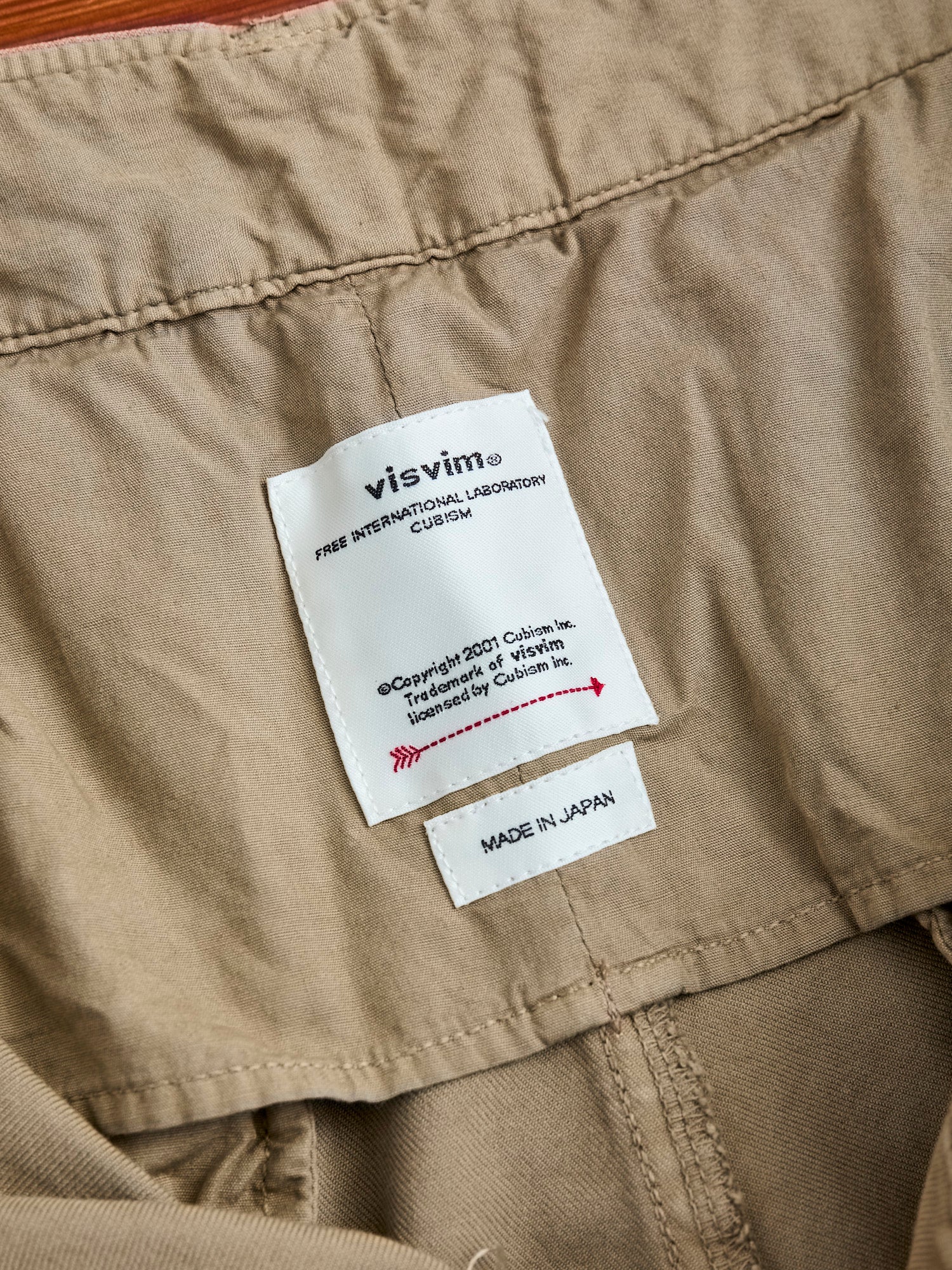 Damaged Field Chino Pants in Beige - Image 8