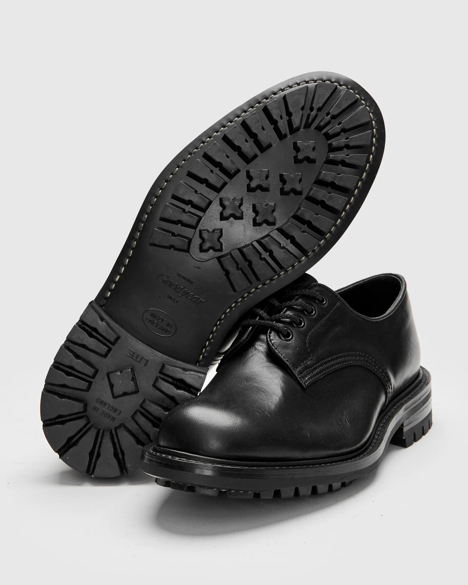 Daniel Work Shoe in Black Washed Horse - Image 2