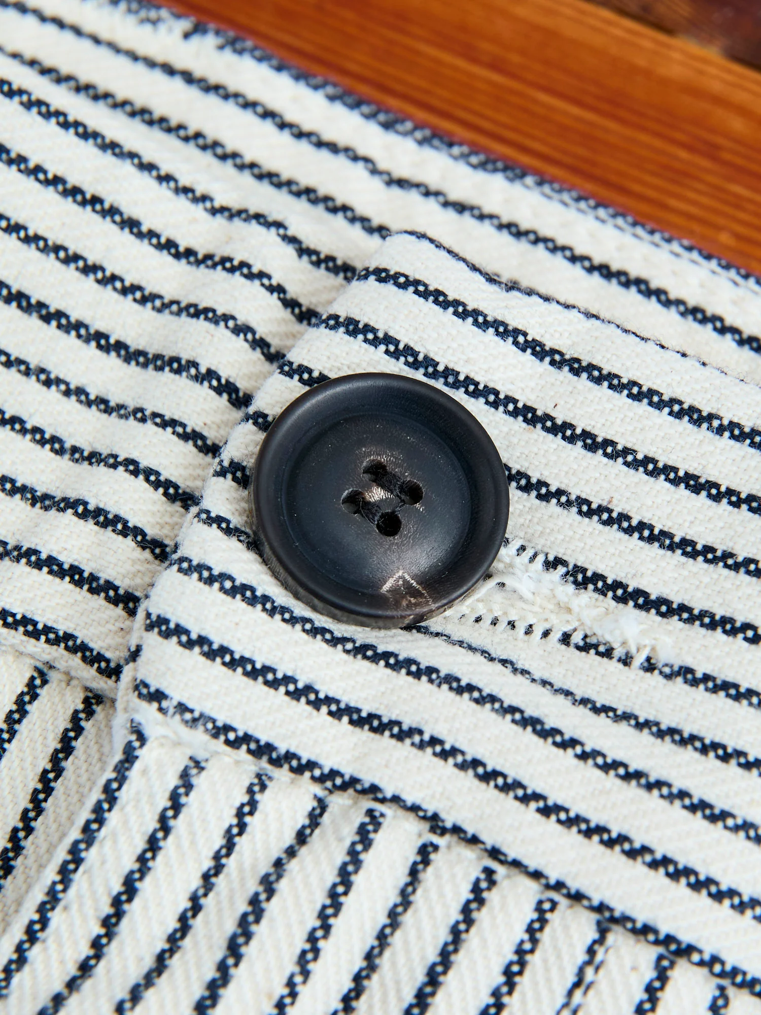 Deck Pant in Indigo Stripe - Image 5