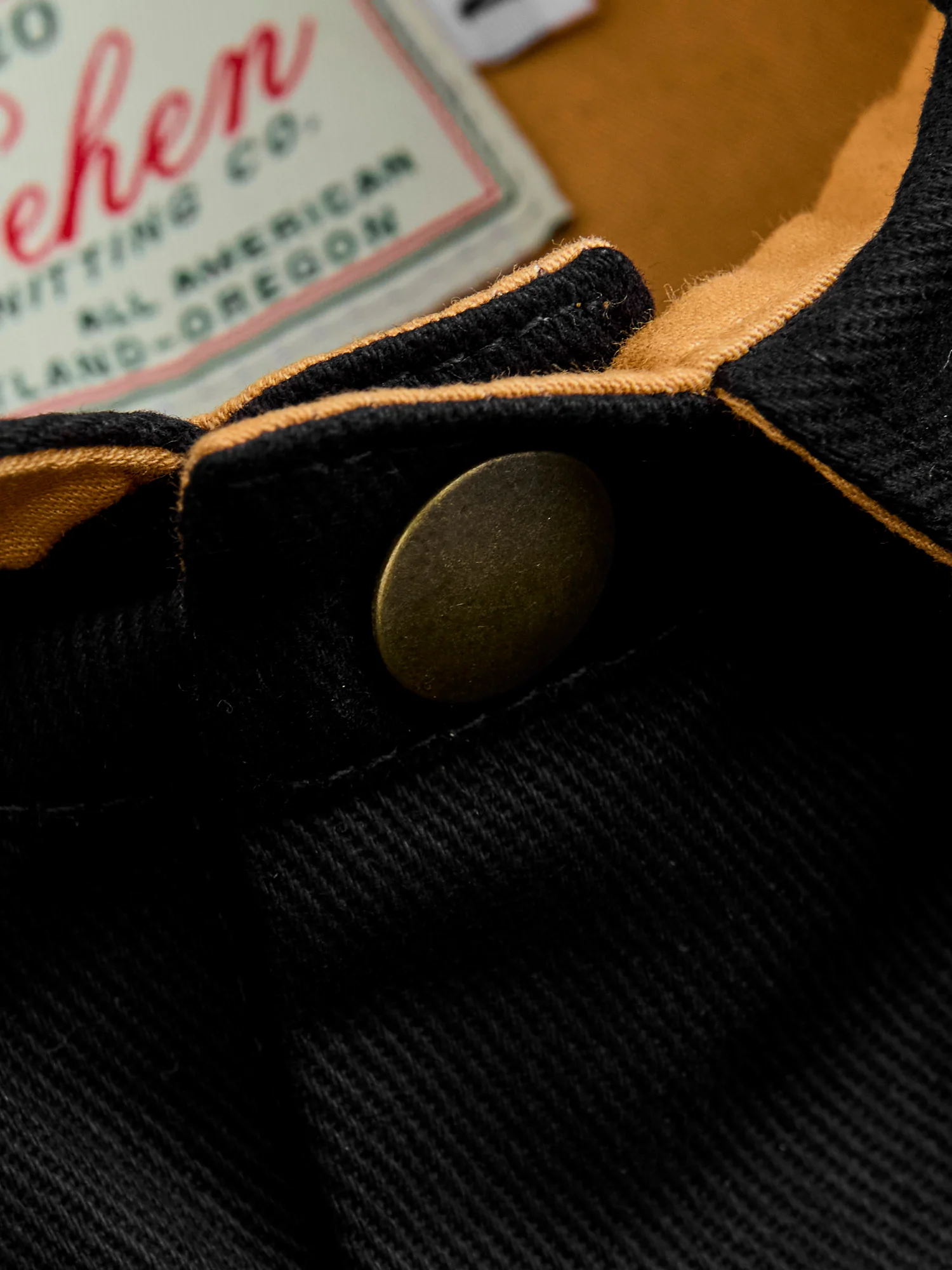Crissman Denim Overshirt in Den Black - Image 6