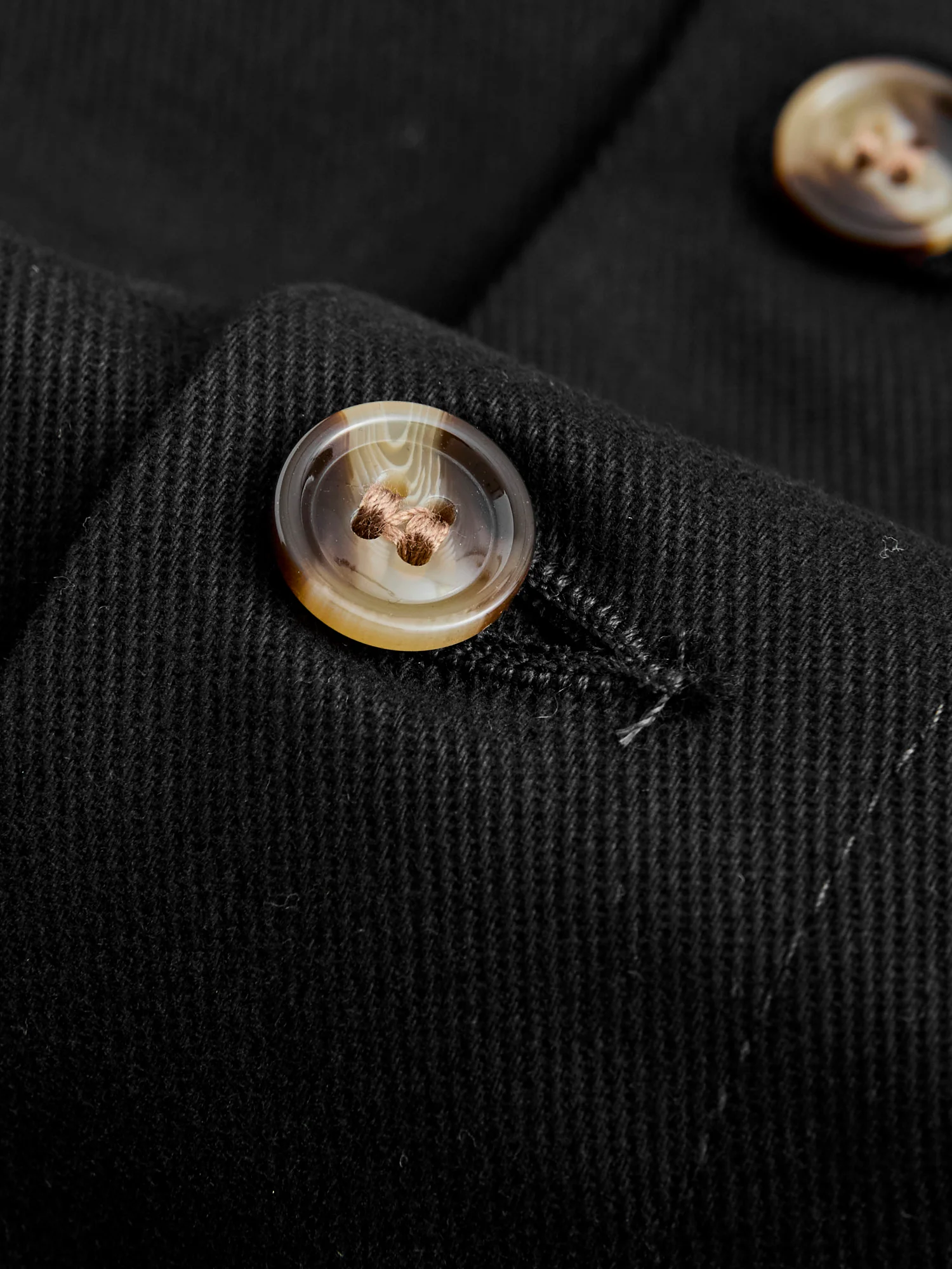 Crissman Denim Overshirt in Den Black - Image 7