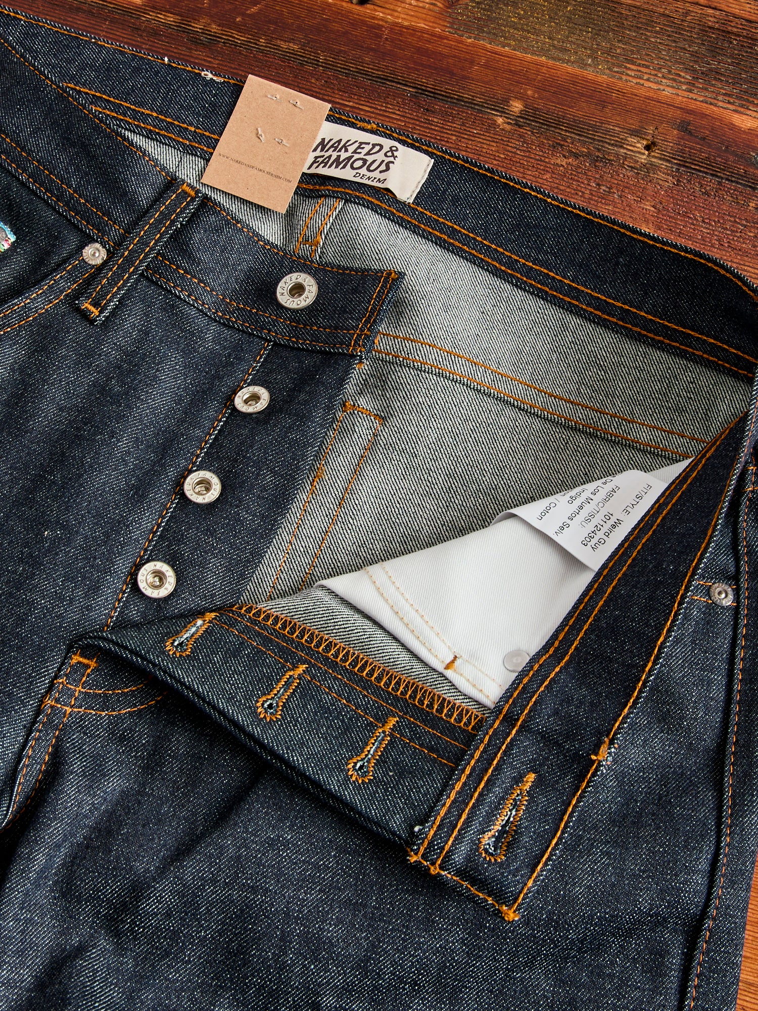 "2024 Dia De Los Muertos Selvedge" 12.5oz Selvedge Denim - Weird Guy Fit - Image 7