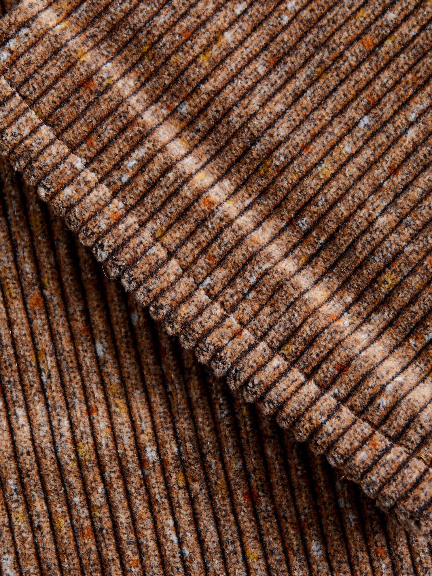 Donegal Corduroy Five Pocket Trousers in Rolling Sand - Image 8