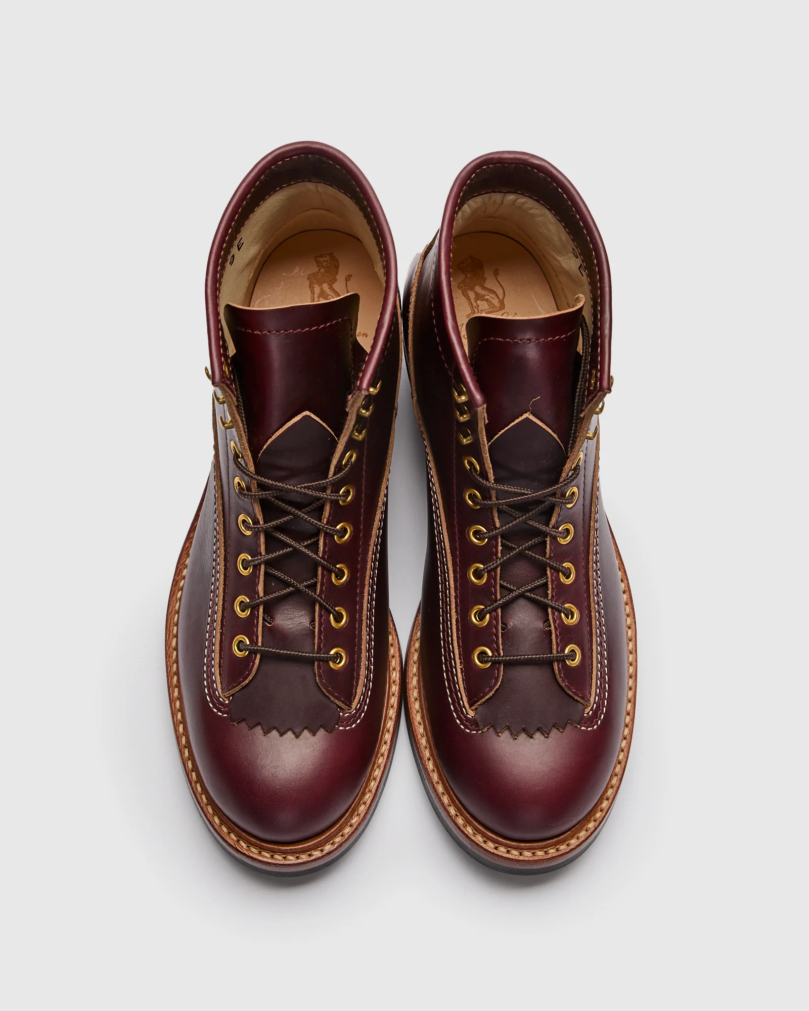 Donkey Puncher Boot in Horween Chromexcel Burgundy - Image 6