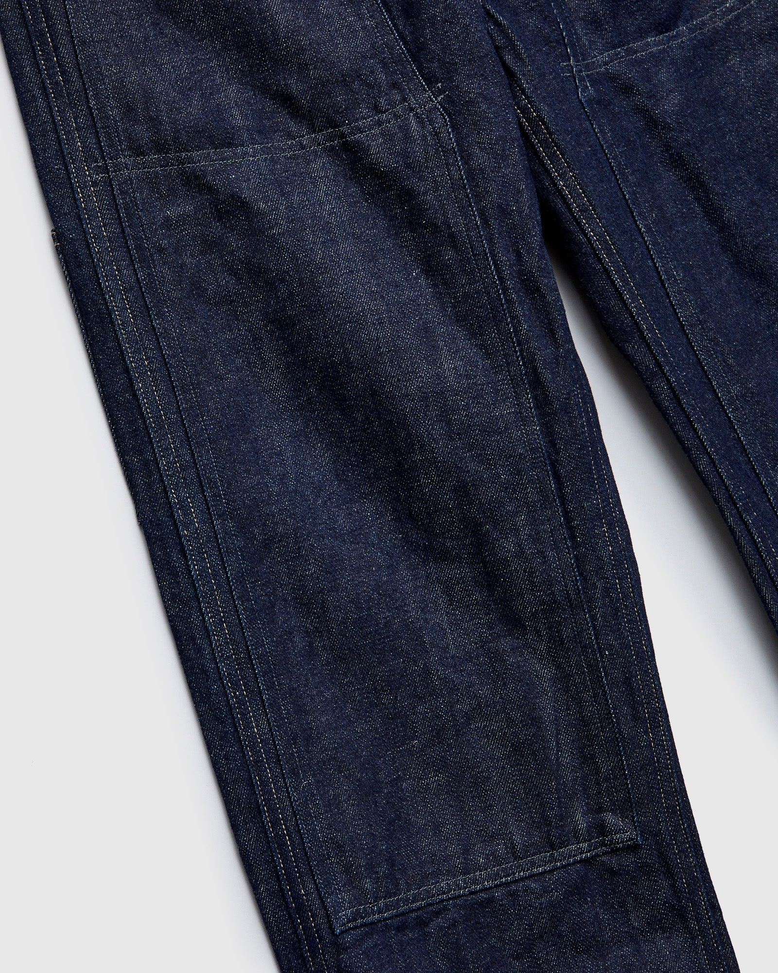 LIMITED EDITION Double Knee Carpenter Linen Selvedge Denim - Straight Fit - Image 4