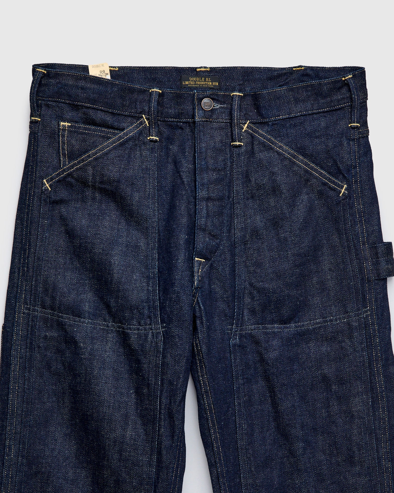 LIMITED EDITION Double Knee Carpenter Linen Selvedge Denim - Straight Fit - Image 5