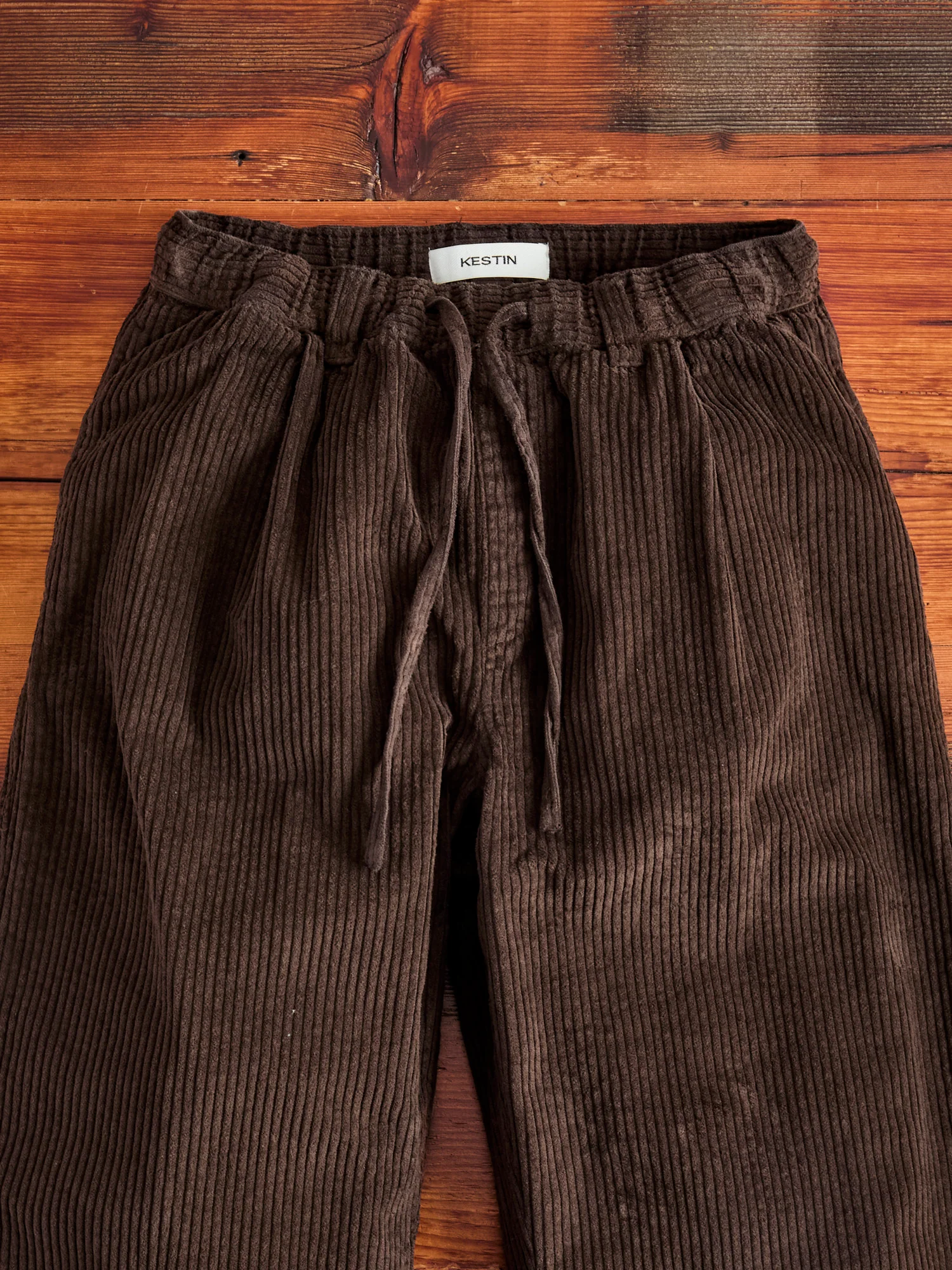 Doune Corduroy Pants in Peat Jumbo Cord - Image 4
