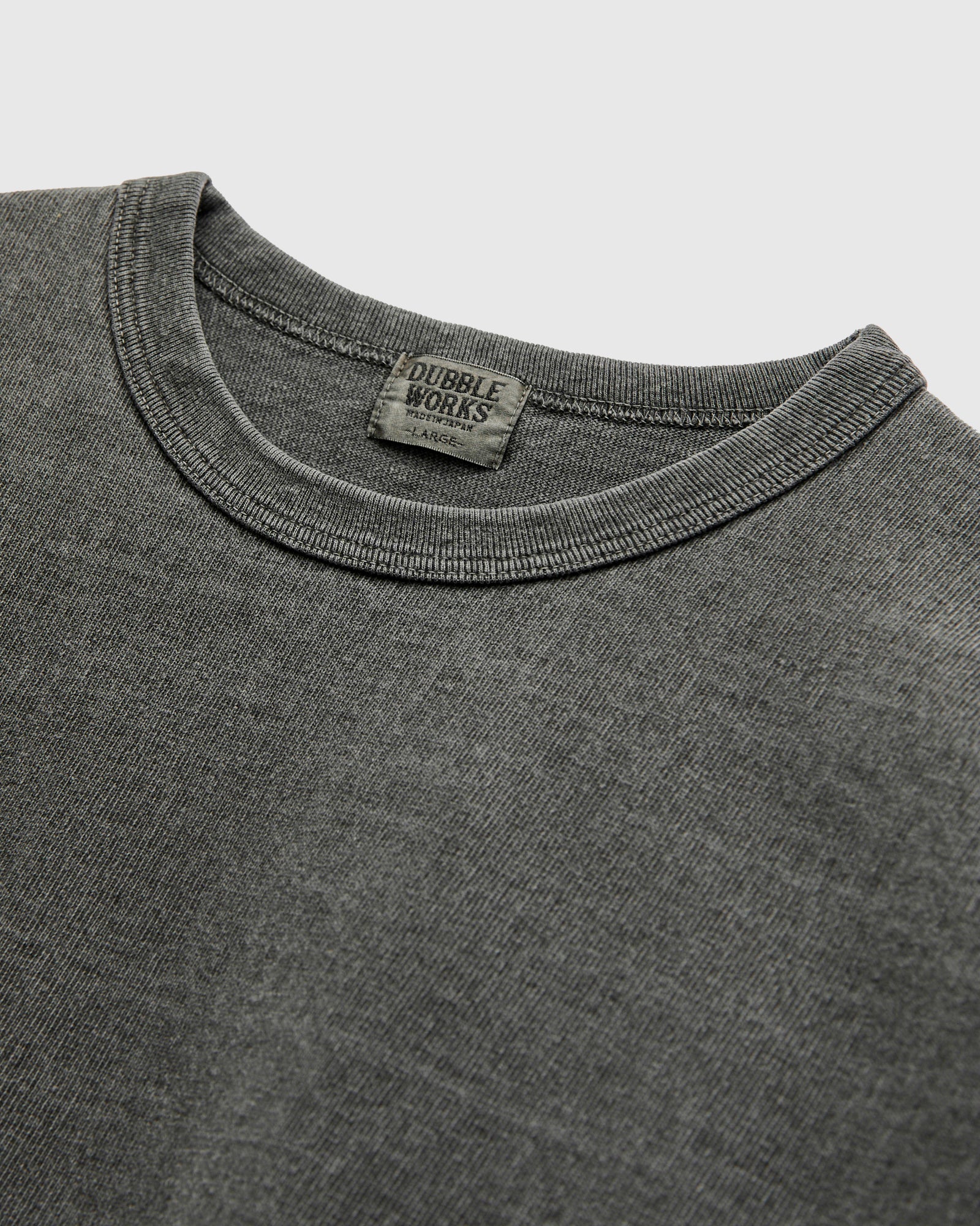 Stand Wheeler Pigment-Dyed T-Shirt in Sumikuro - Image 3