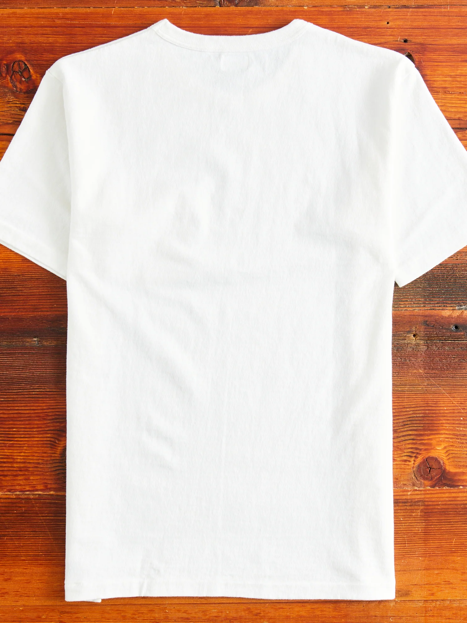 Stand Wheeler Pocket T-Shirt in Off White - Image 7