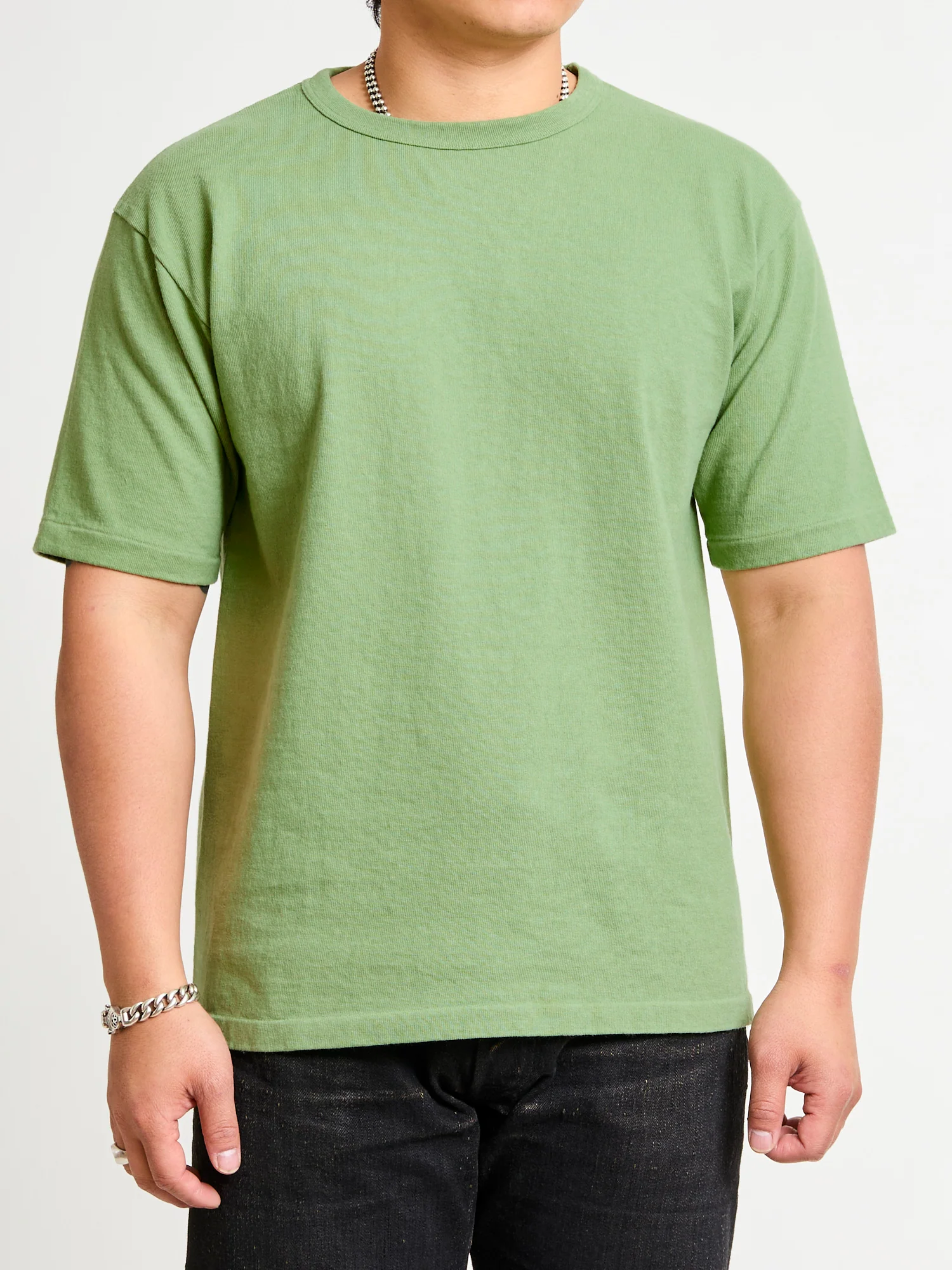 Stand Wheeler T-Shirt in Tea Green - Image 2