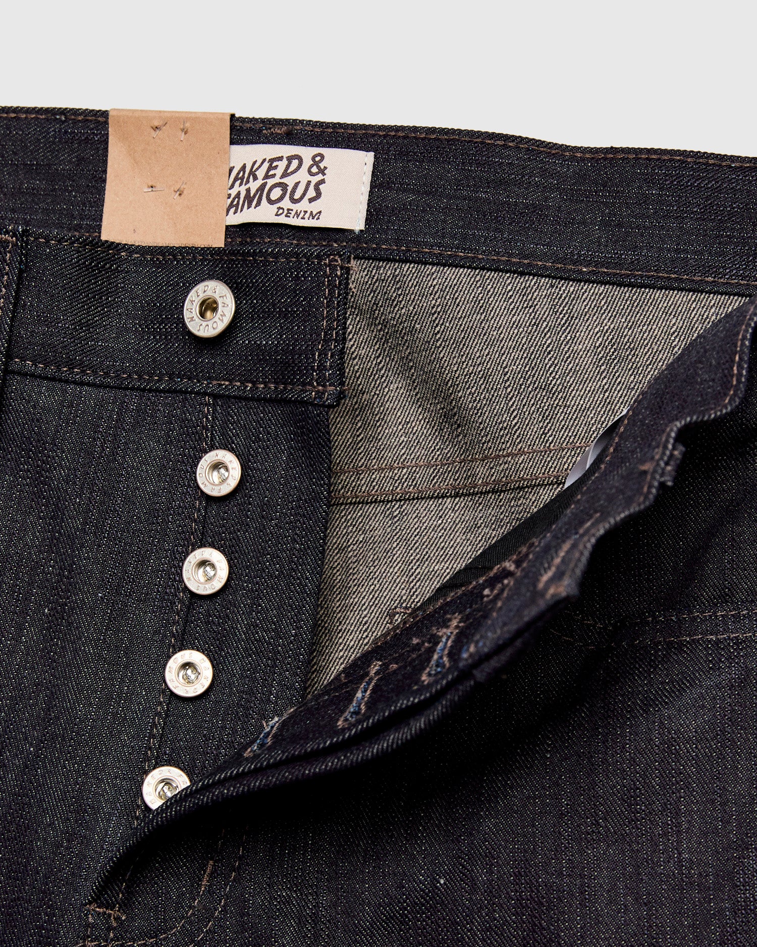 "Earthquake - Left Hand Twill" 13.75oz Selvedge Denim - Weird Guy Fit - Image 8