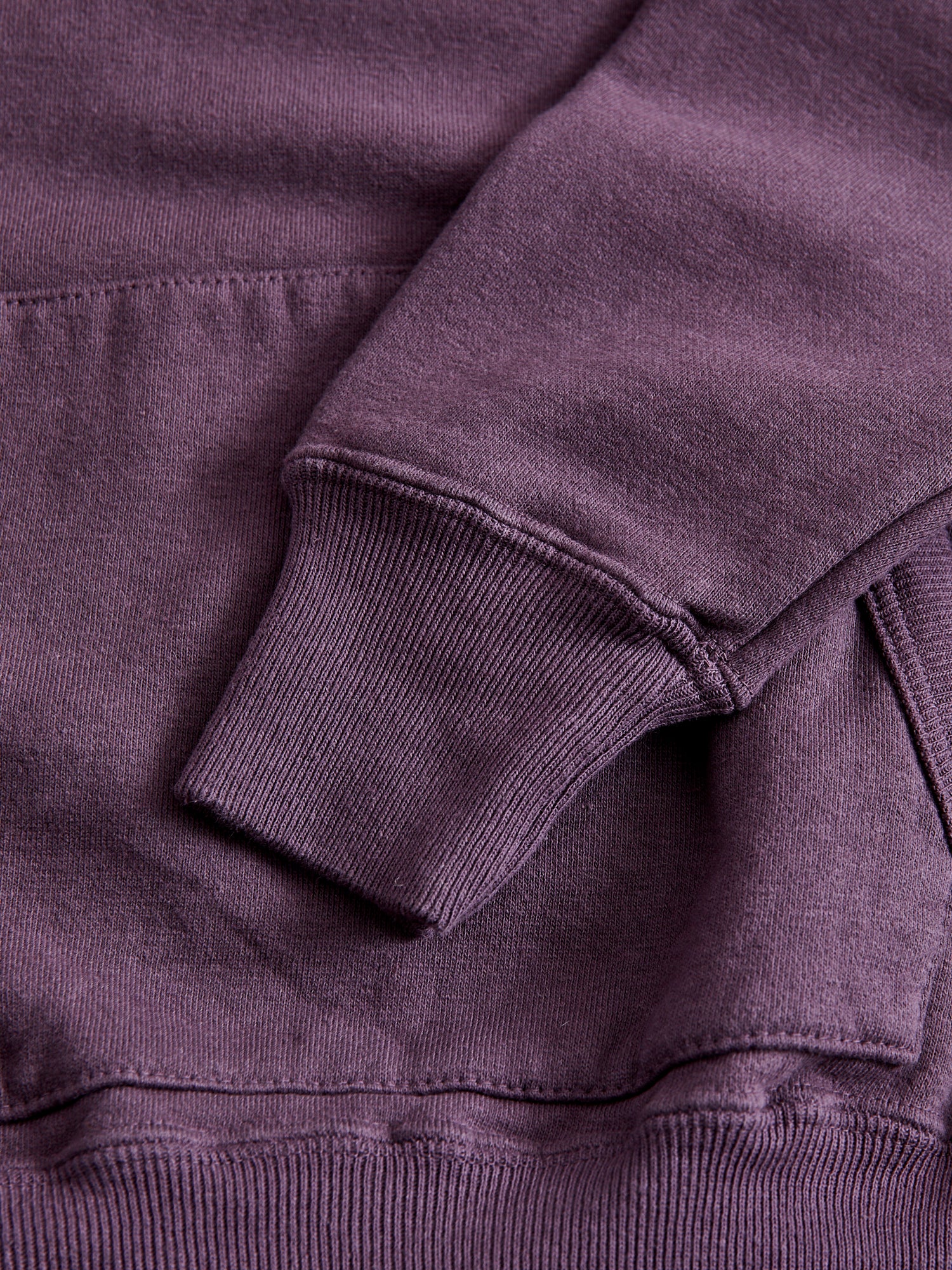 Ehu'kia Hooded Raglan Sweatshirt in Plum Perfect - Image 6