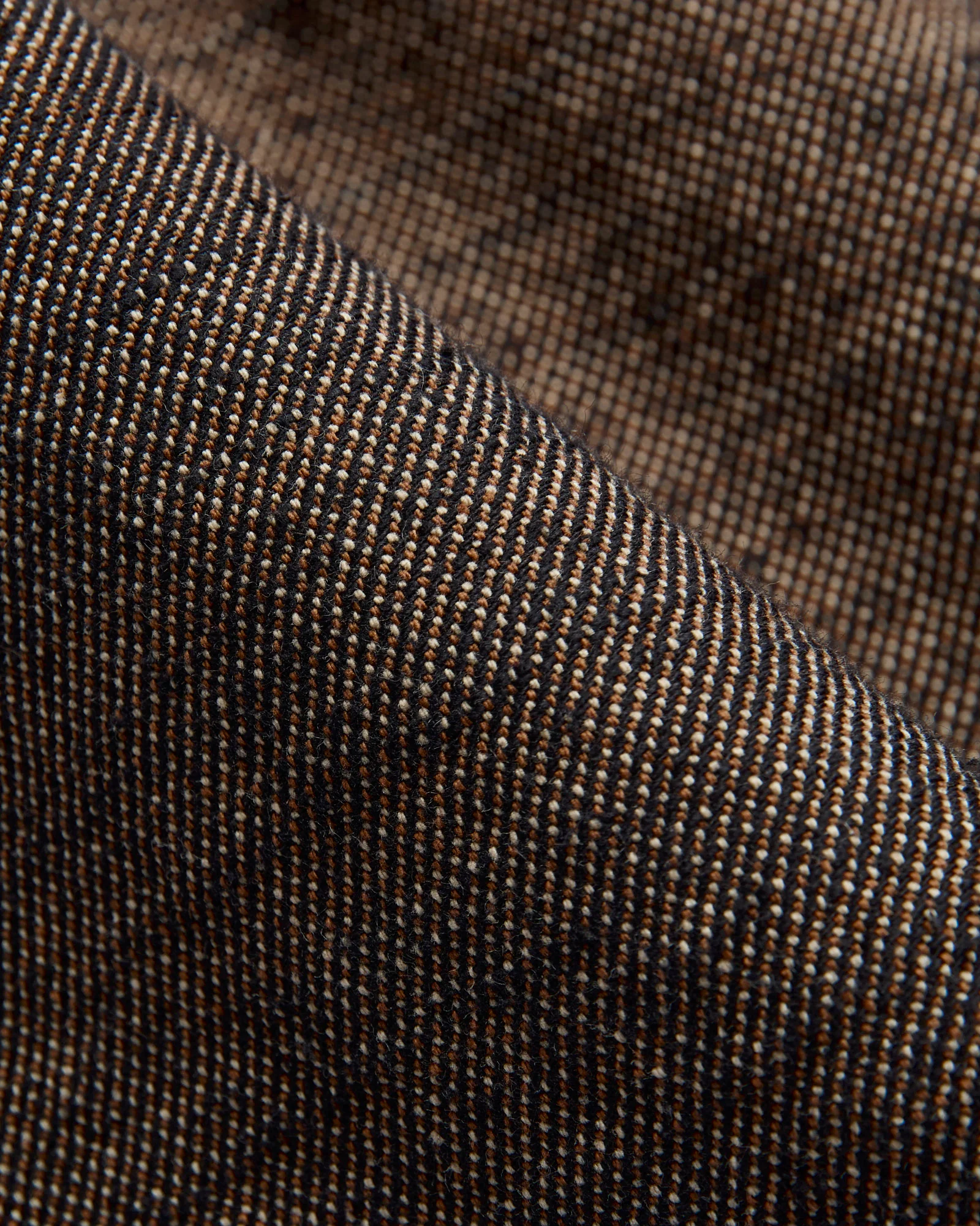 Elemental Flannel Workshirt in Brown Black - Image 2