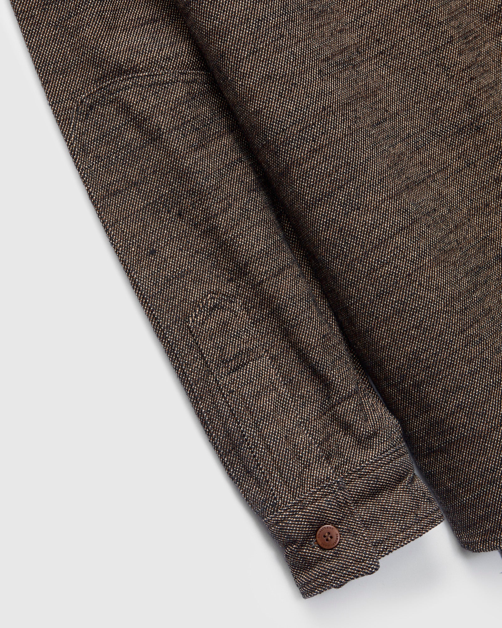 Elemental Flannel Workshirt in Brown Black - Image 9