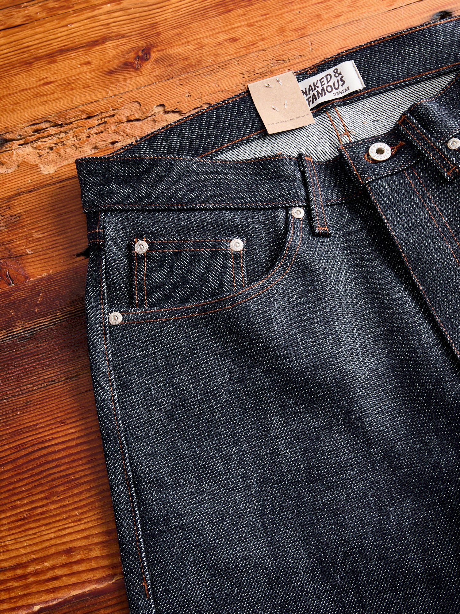 "Elephant 13 - Red Core" 21oz Selvedge Denim - True Guy Fit - Image 7