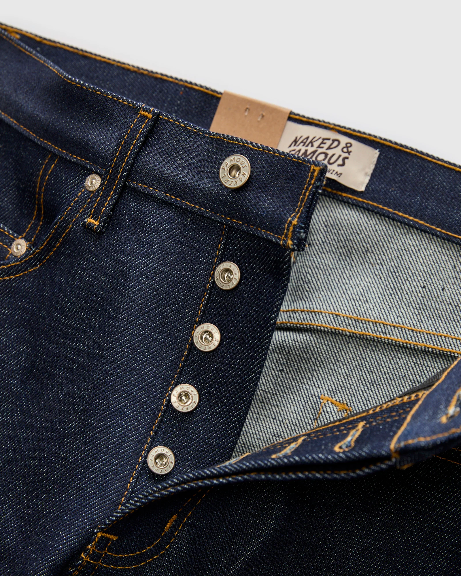 "Elephant 14 Dirty Elephant" 20oz Selvedge Denim - True Guy Fit - Image 7