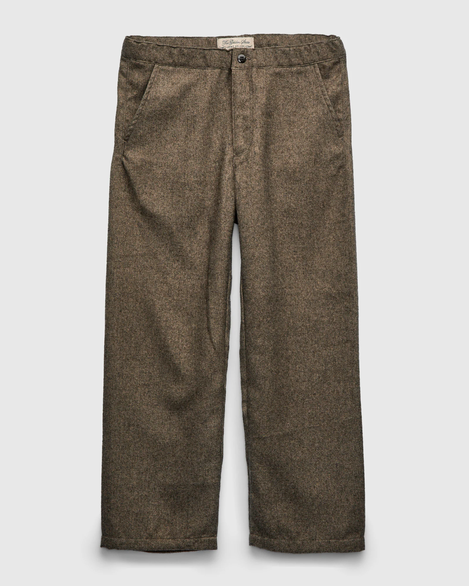 Ester Tweed Pant in Beige