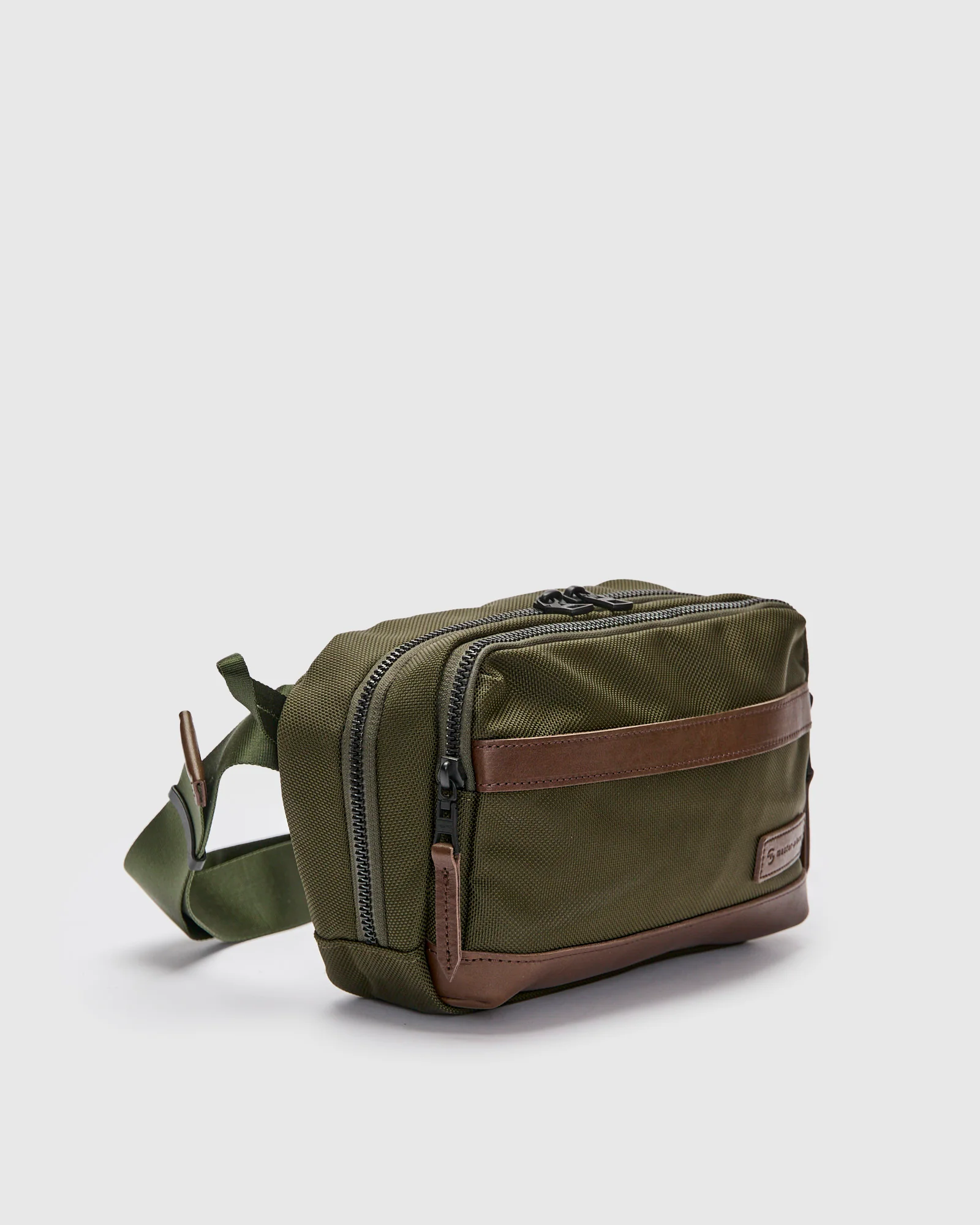 Explorer Sling Bag in Khaki - Image 4