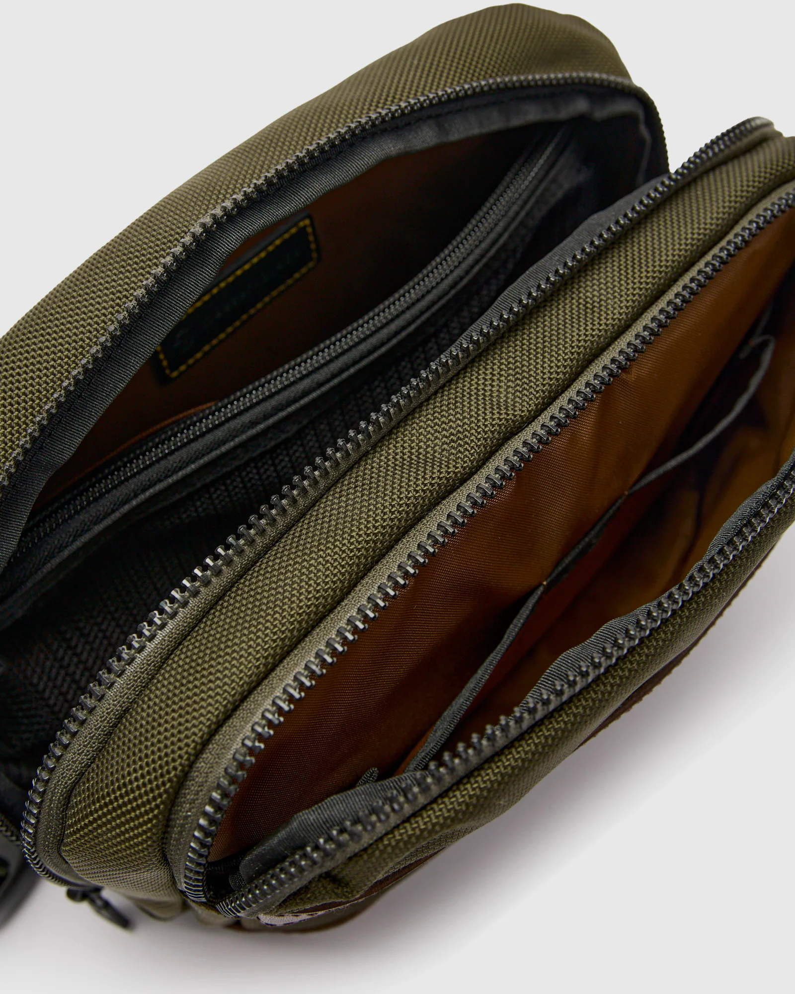 Explorer Sling Bag in Khaki - Image 8