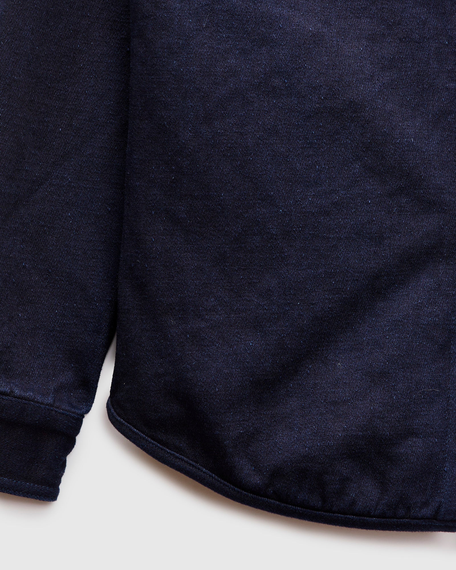 Extra Heavy Tricotine Shirt in Indigo - Image 6