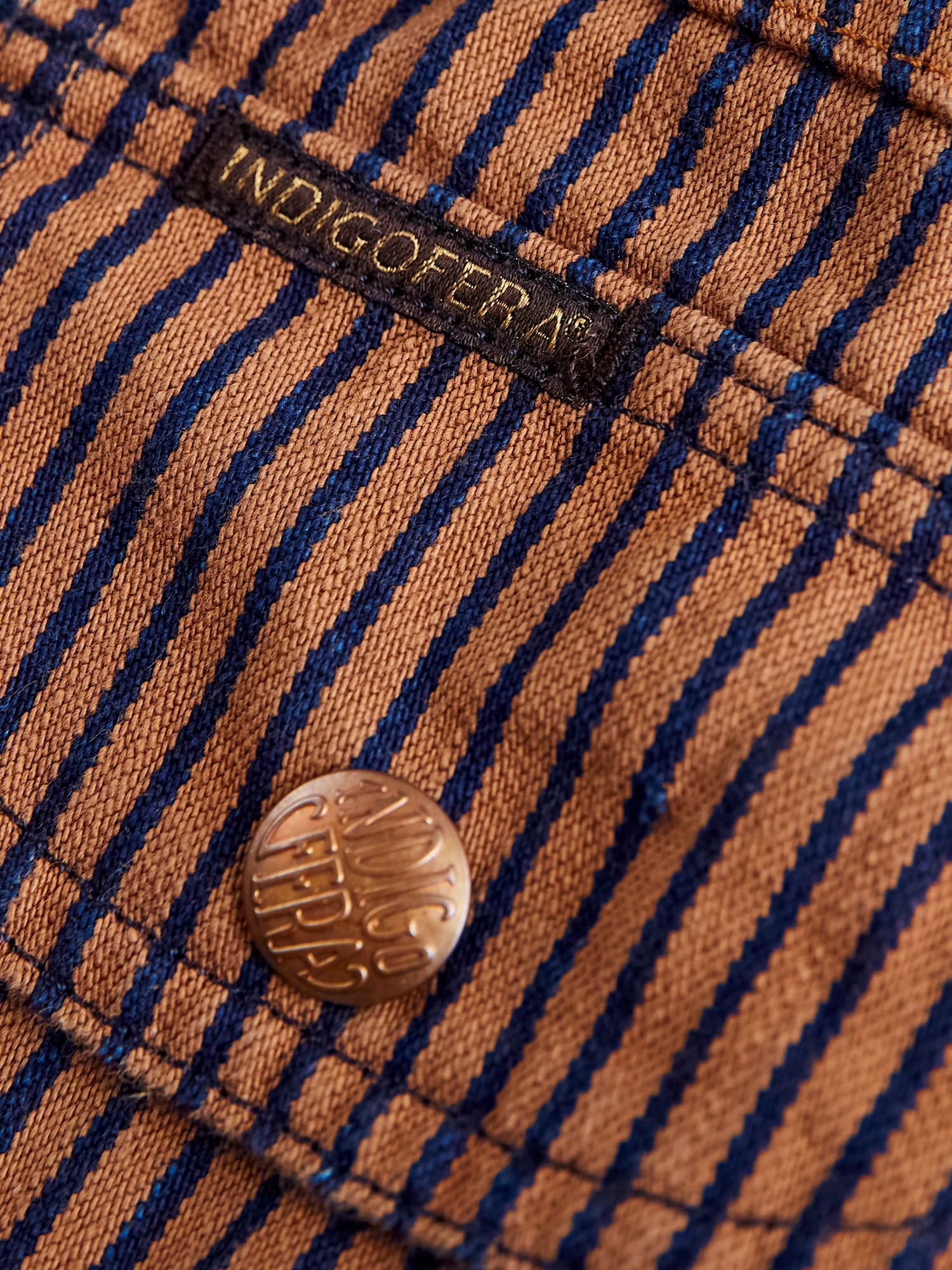 Fargo Trucker in Groot Indigo - Image 5