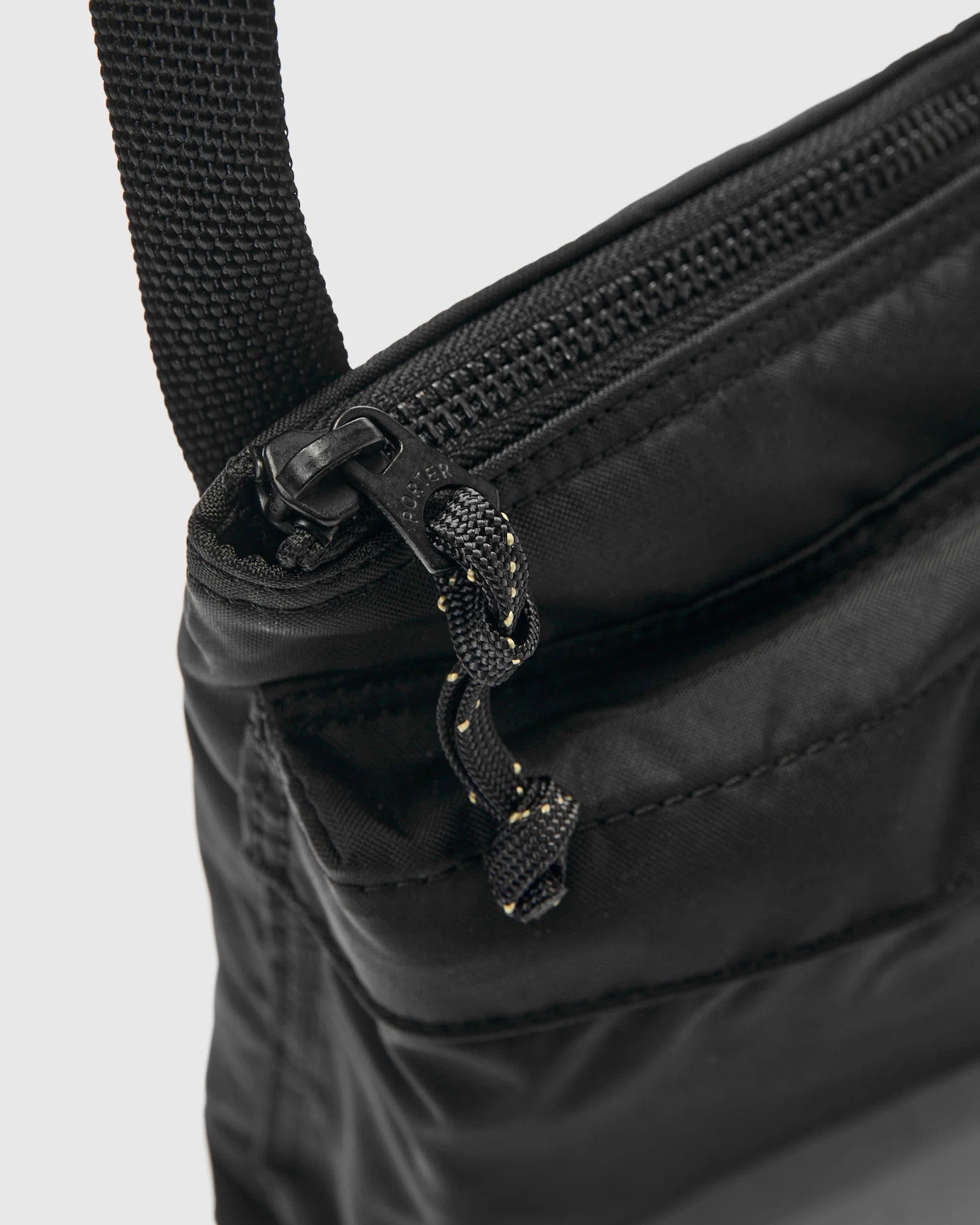 5458 "Force" Shoulder Bag in Black - Image 6