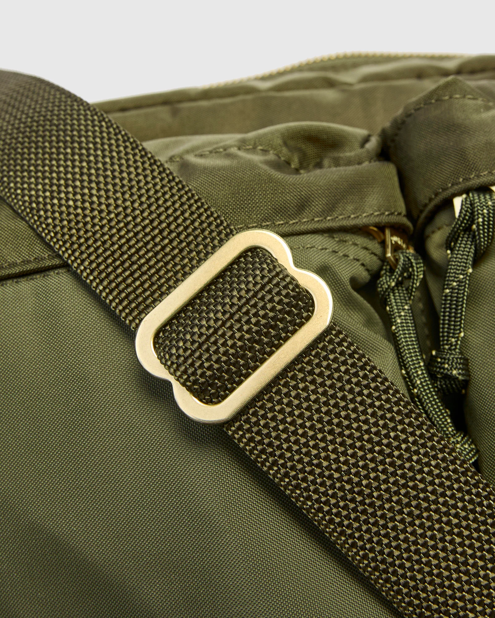 5457 "Force" Shoulder Bag  in Olive Drab - Image 9
