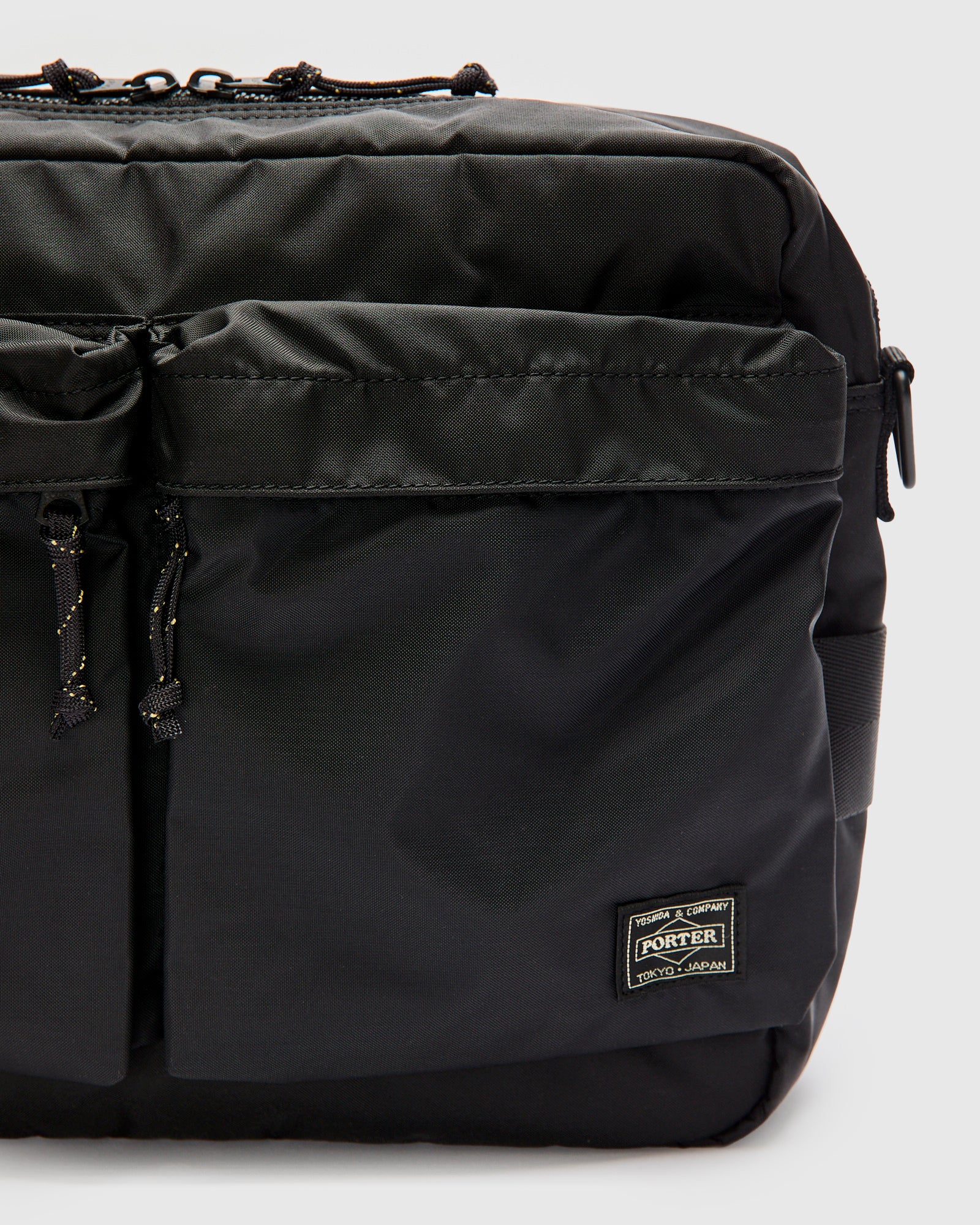 7415 "Force" Shoulder Bag in Black - Image 5
