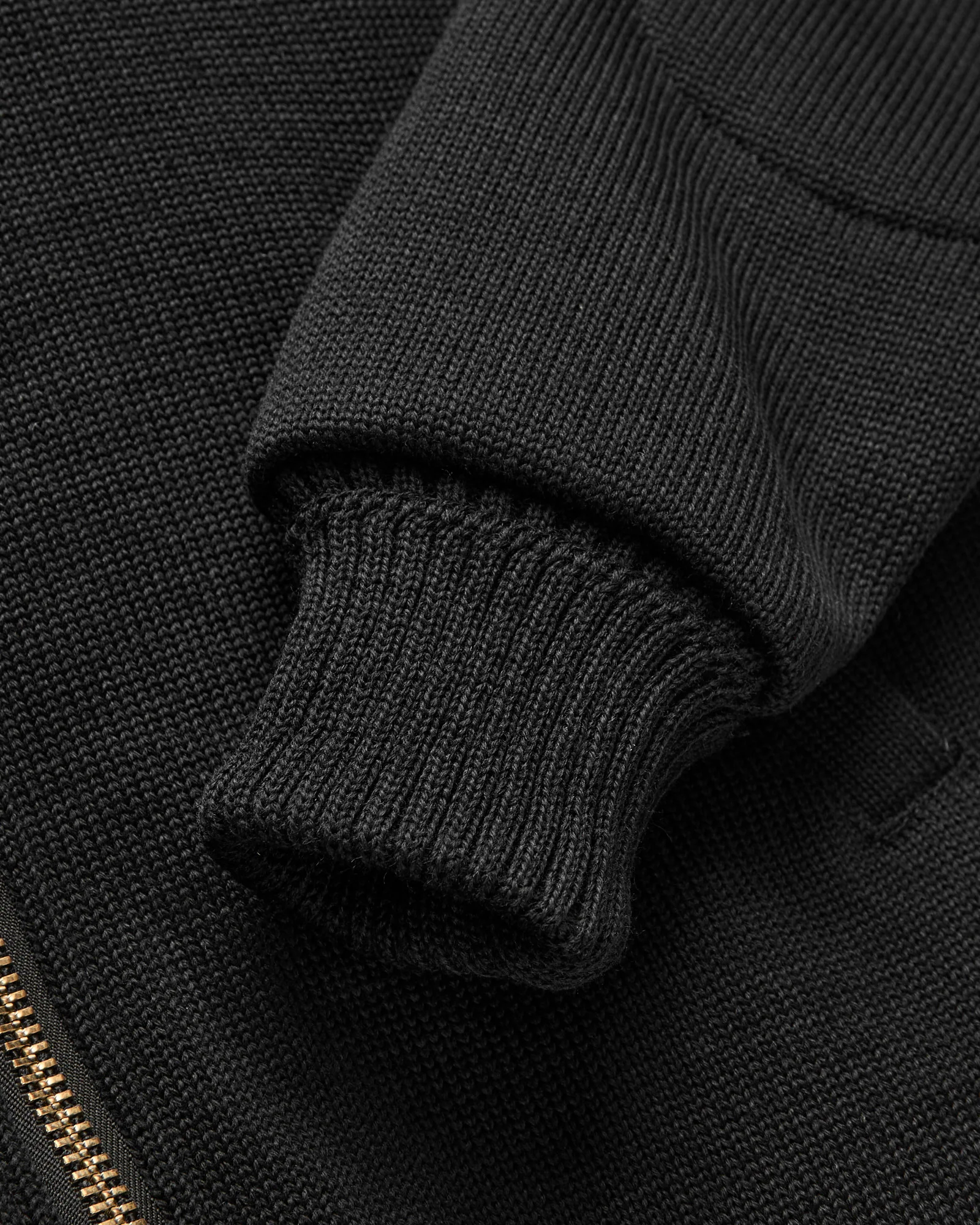 "Full Throttle" Moto Hoodie in Black - Image 6