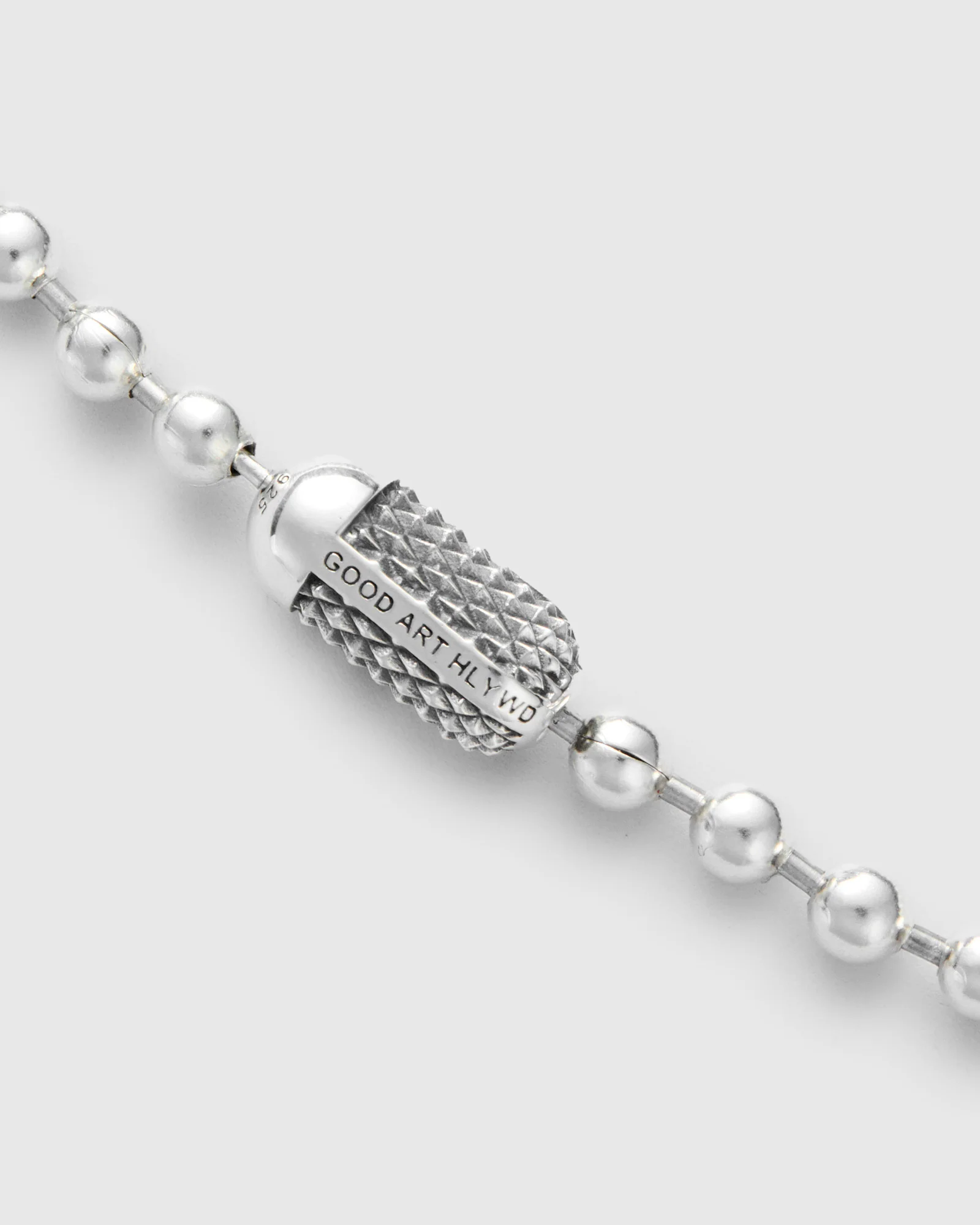 Goosebumps Poplock Necklace in Sterling Silver - Image 3