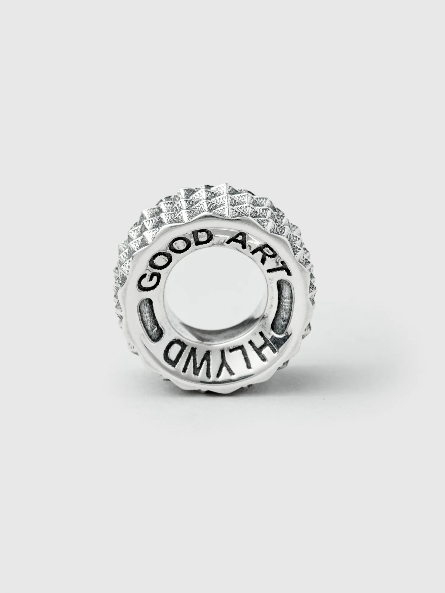 Goosebumps Rondel in Sterling Silver - Image 3