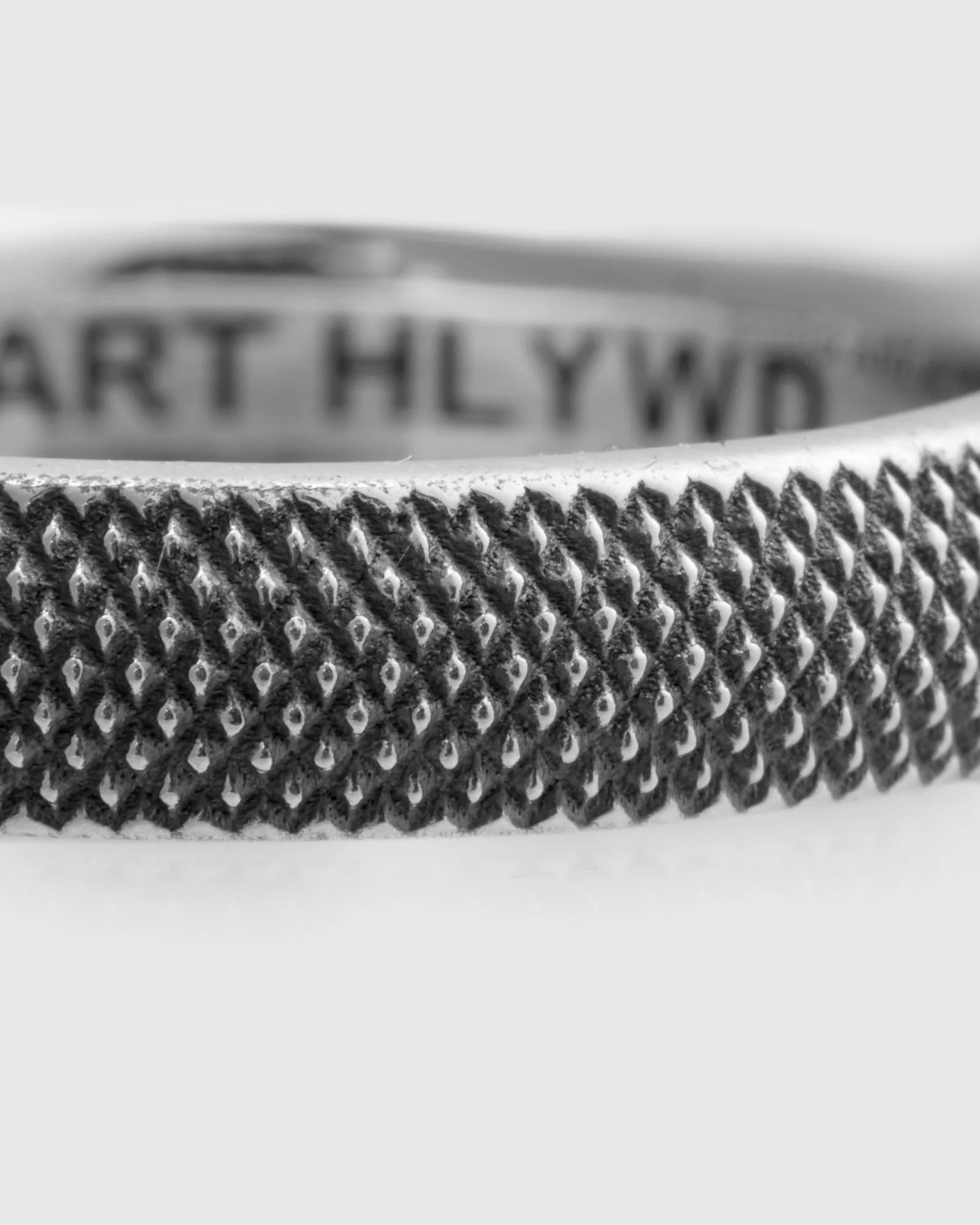 Goosebumps Spacer Ring in Sterling Sliver - Image 4