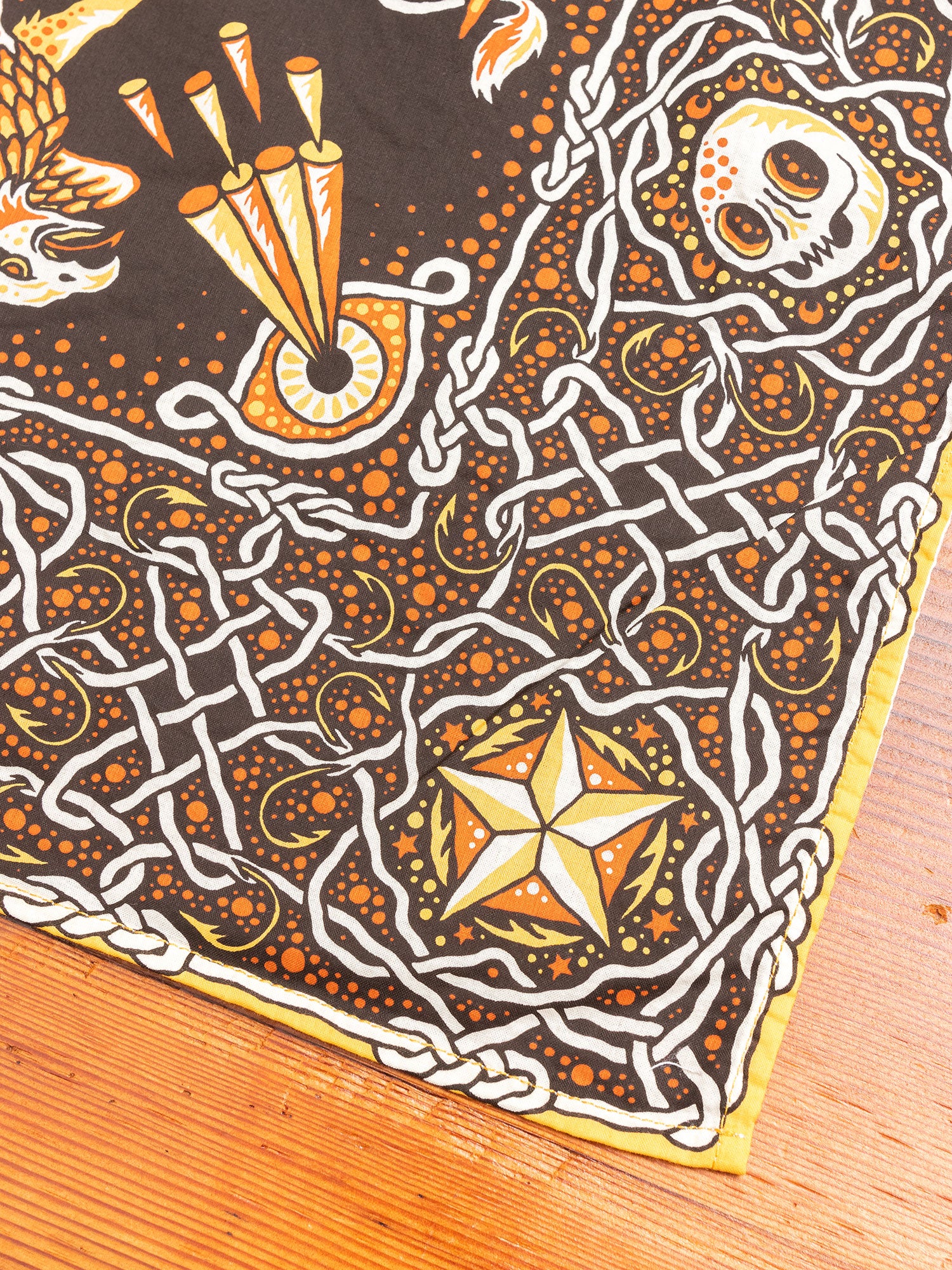 Gryphon Rope Bandana in Rust - Image 2