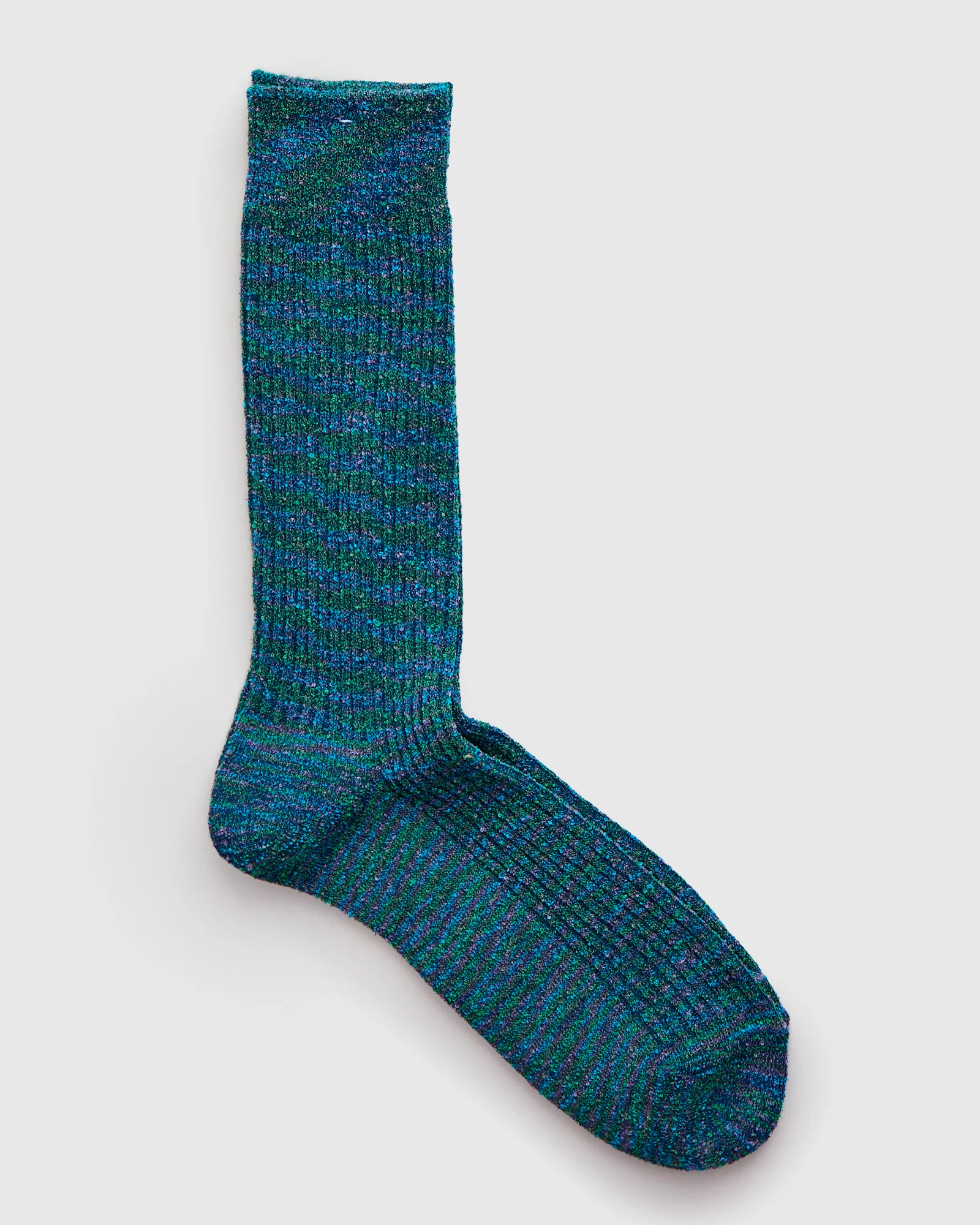 H/G Splash Crew Sock in Moss - Image 2