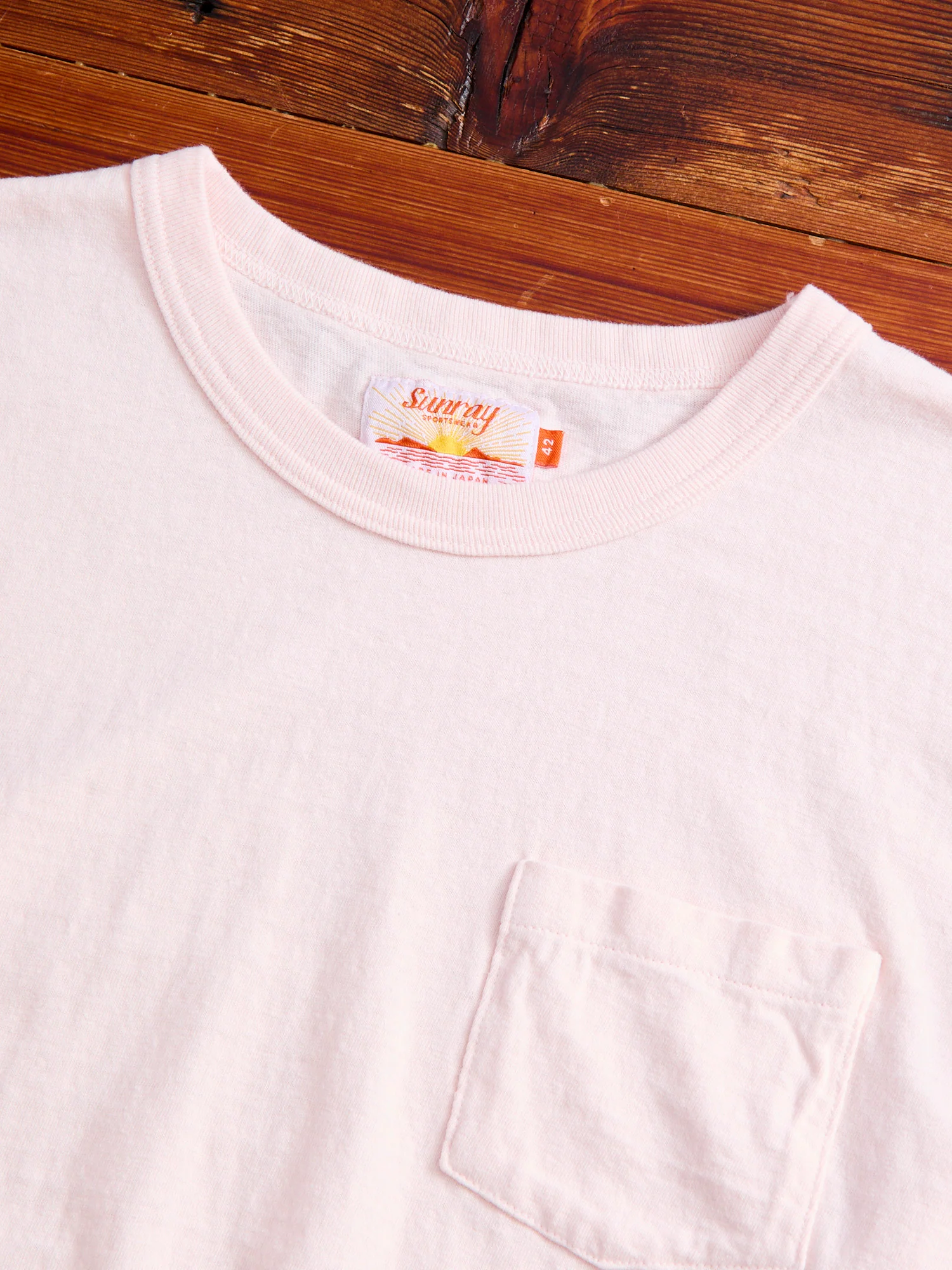 Hanalei Short Sleeve T-Shirt in Mauve Chalk - Image 3