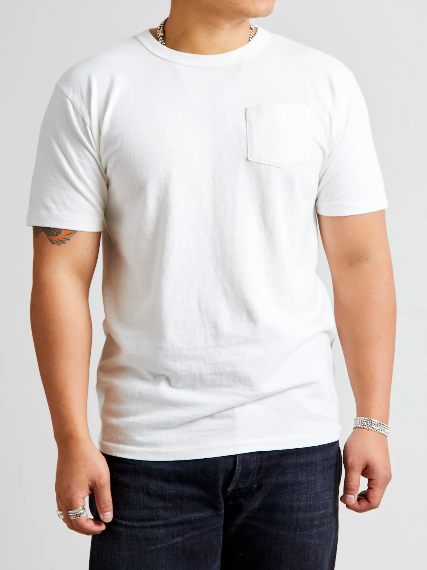 Hanalei Short Sleeve T-Shirt in Off White - Image 2