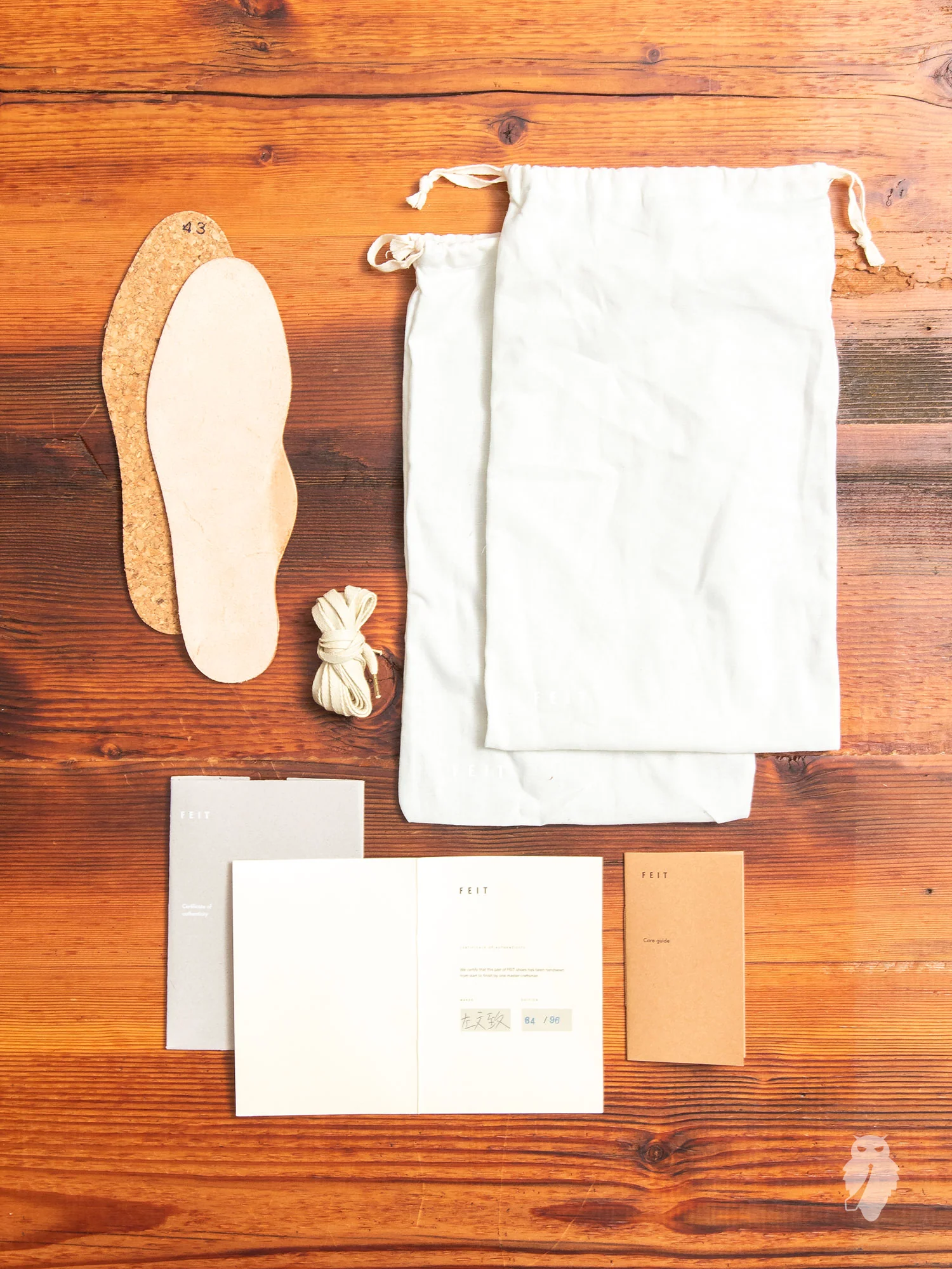 Hand Sewn Low-Top Sneaker in Natural - Image 7