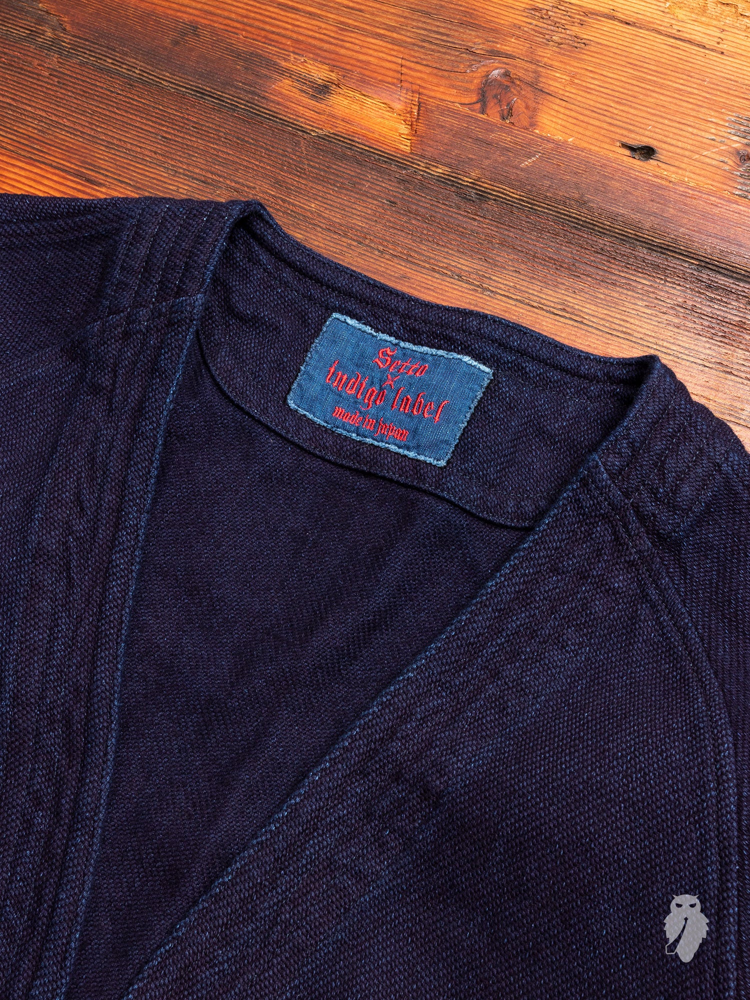 Haori Coat in Indigo Stitch - Image 3