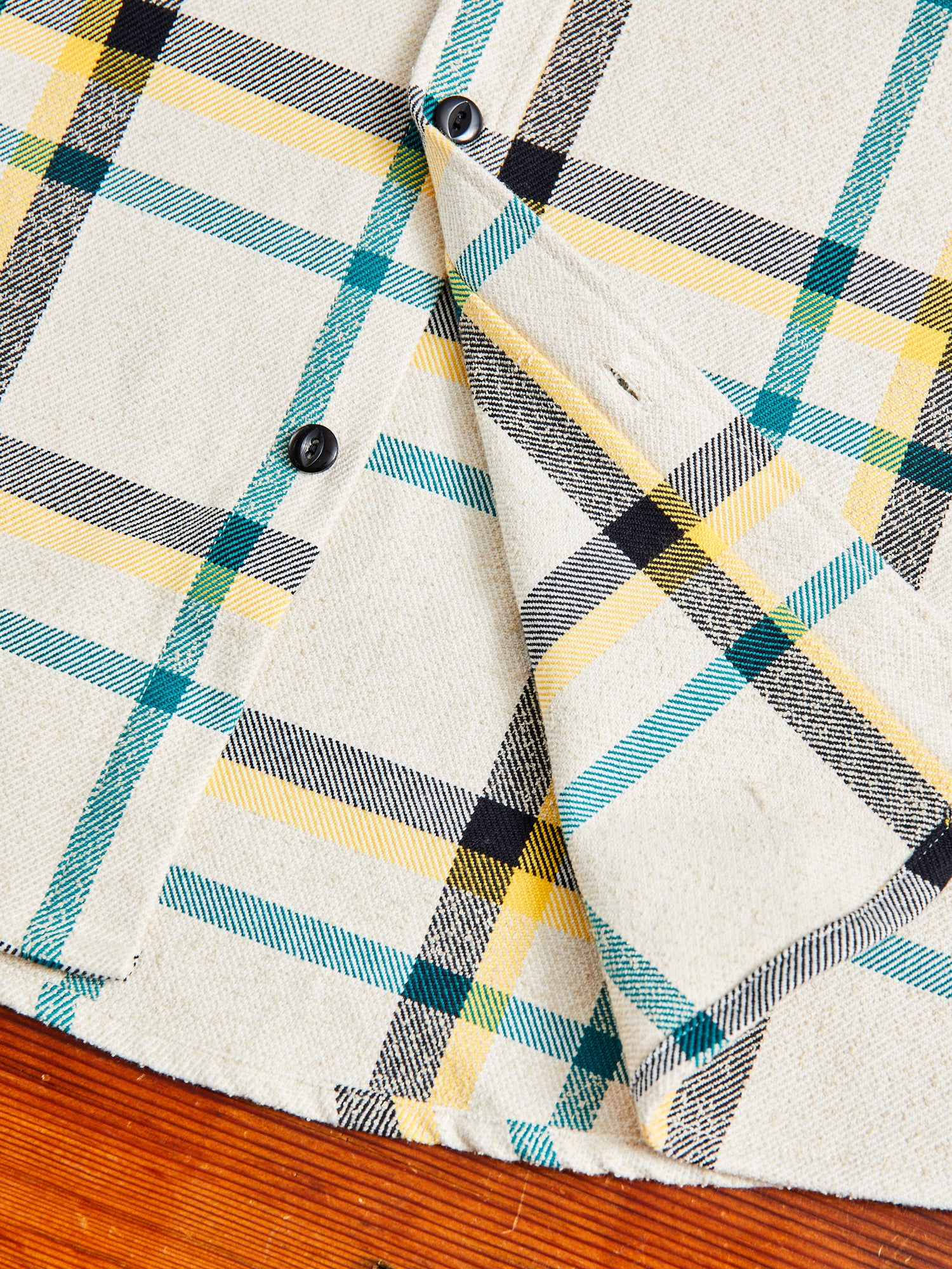 Hard Rude Button-Up Shirt in Natural - Image 8