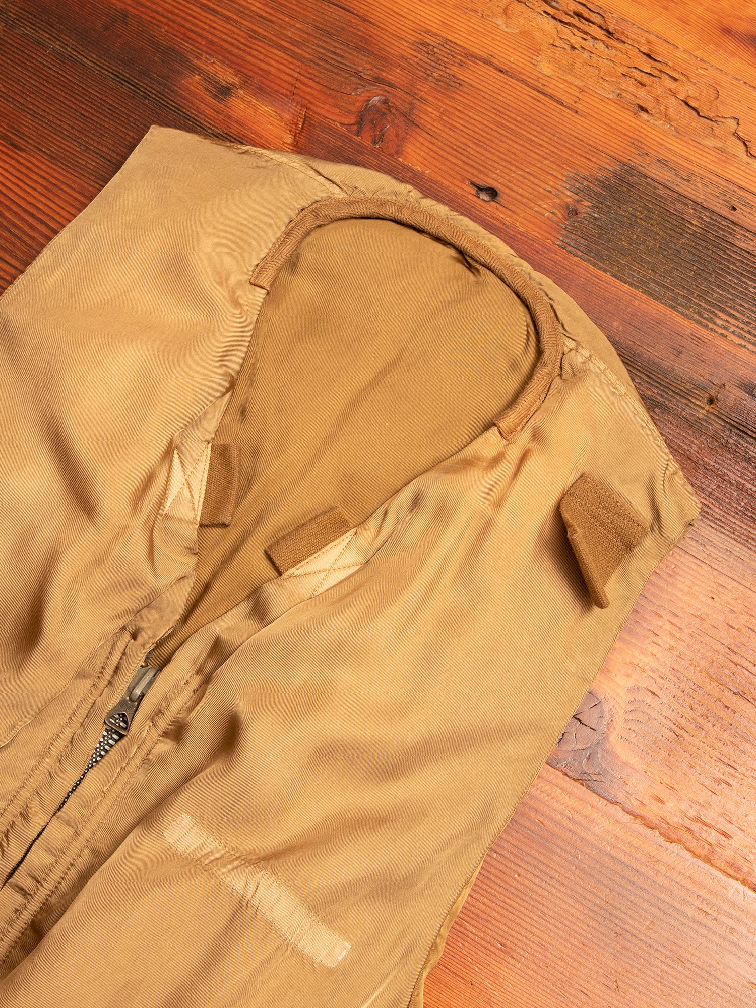 Harrier Down Vest in Khaki - Image 3