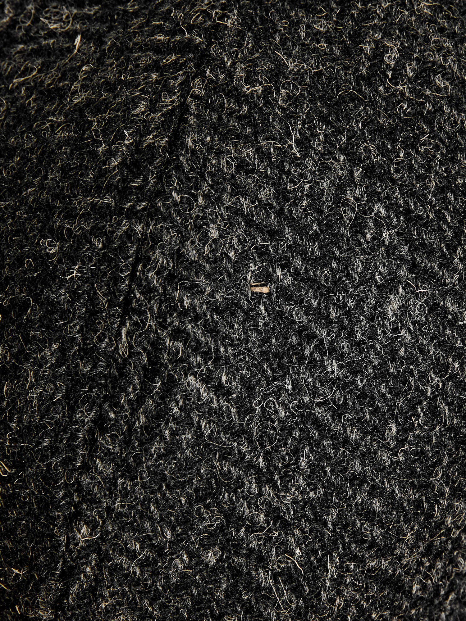 Harris Tweed Bucket Hat in Black - Image 5