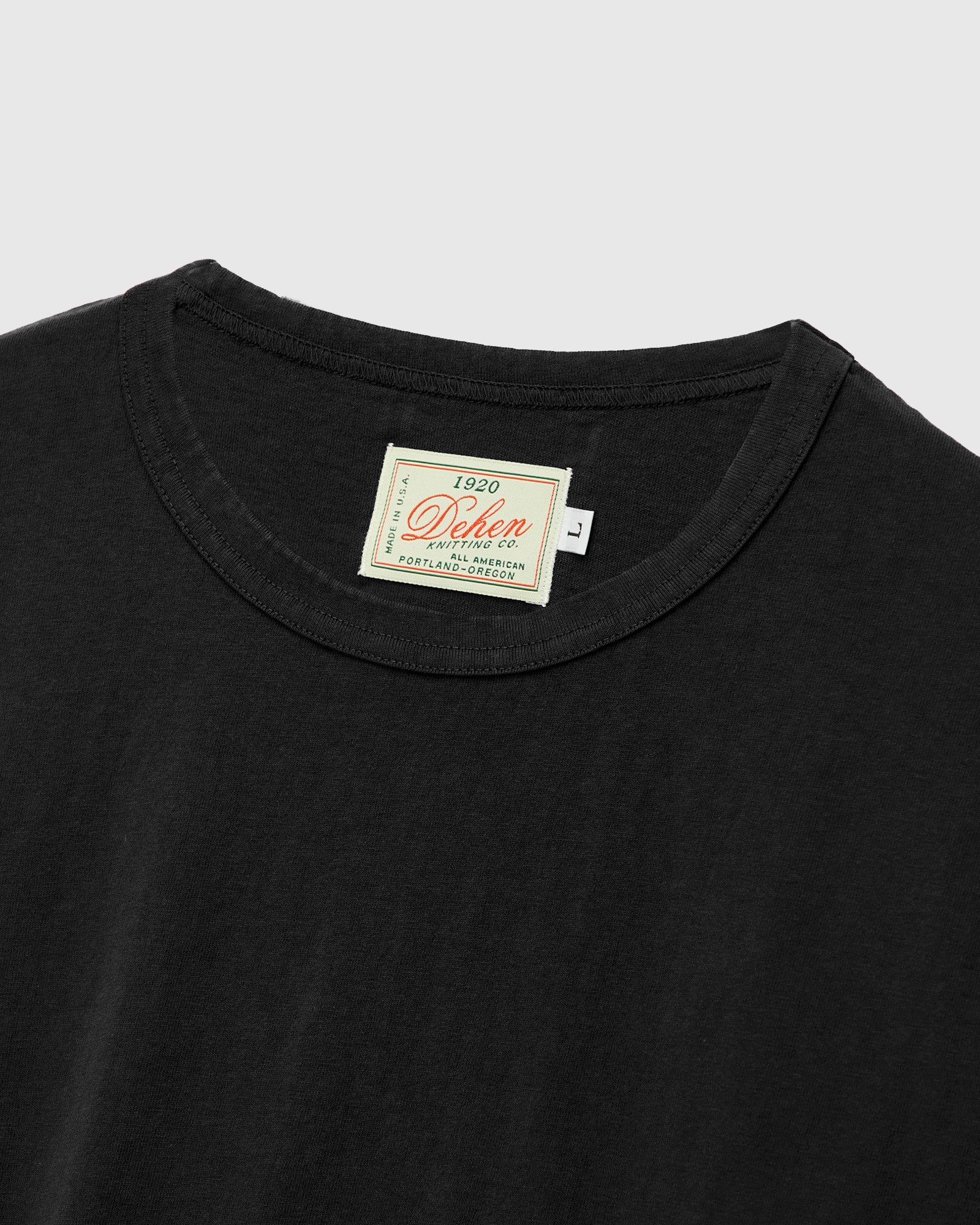 Heavy Duty Tee in Black - Image 3