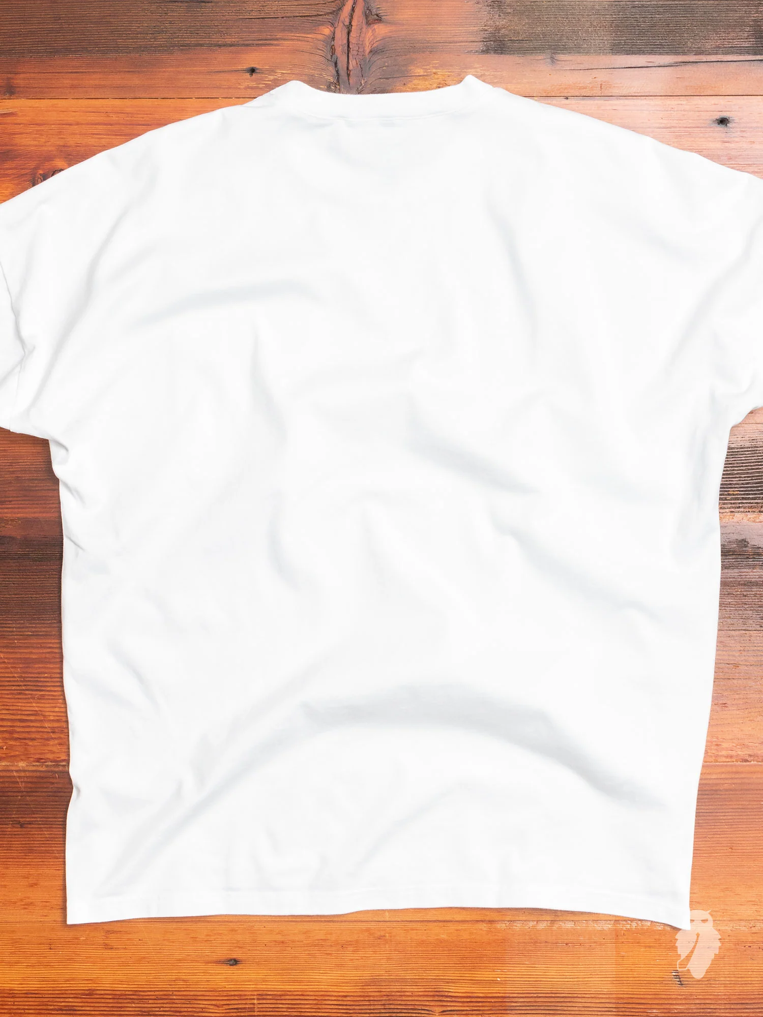 Heavyweight Drop Shoulder Pocket T-Shirt in White - Image 6