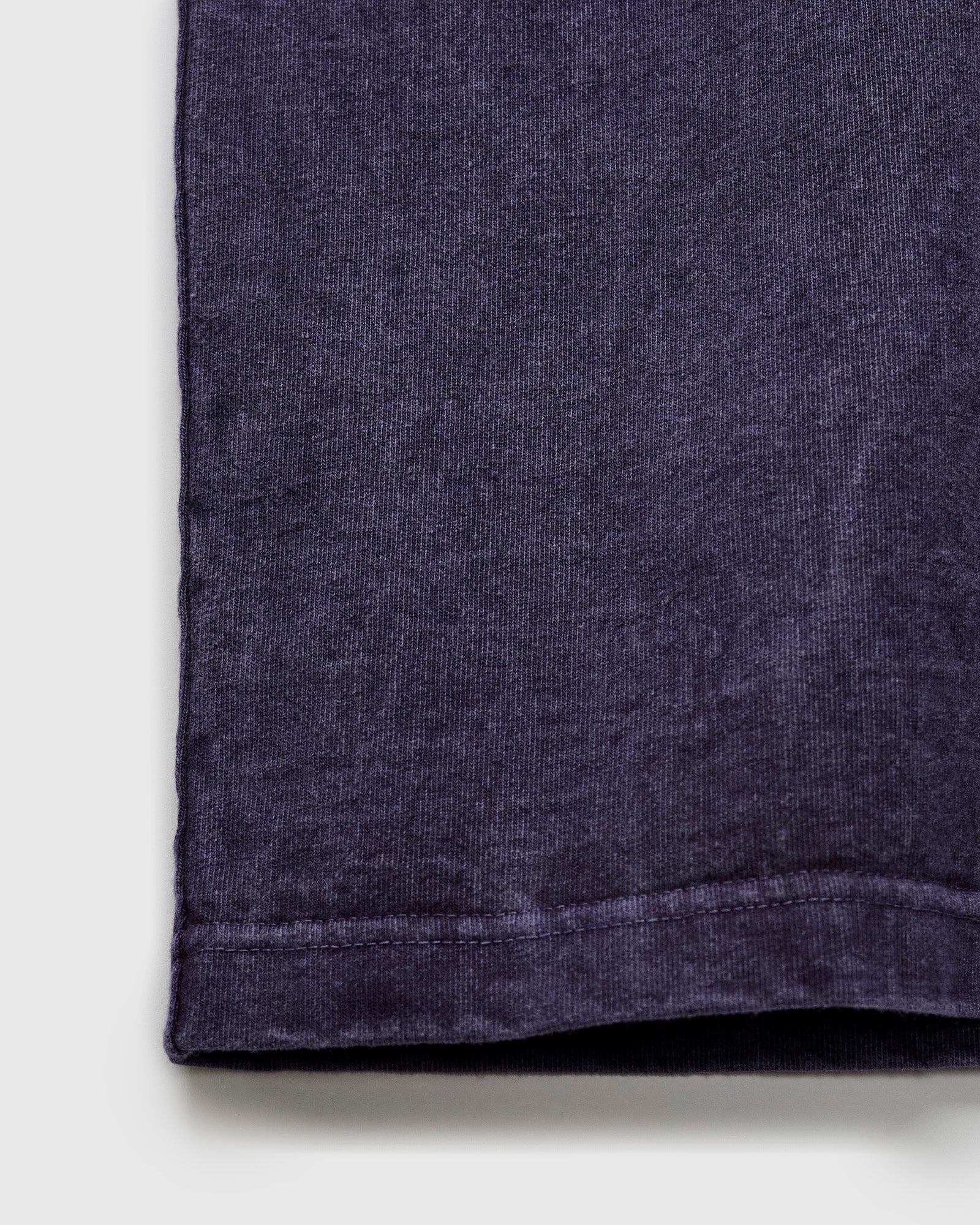 Heavyweight Pigment Dye Pocket T-Shirt in Faded Purple - Image 5