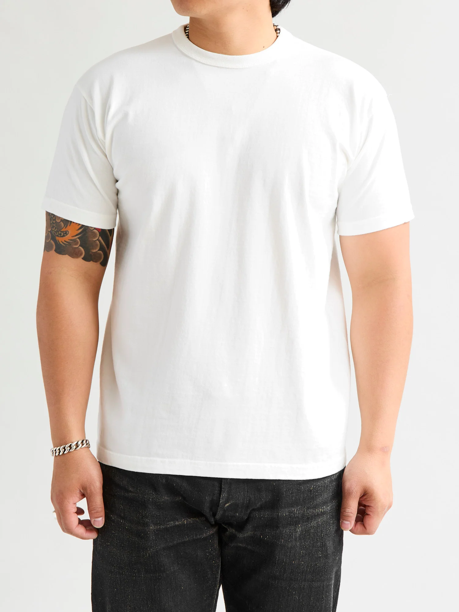 Heavyweight T-Shirt in White - Image 2
